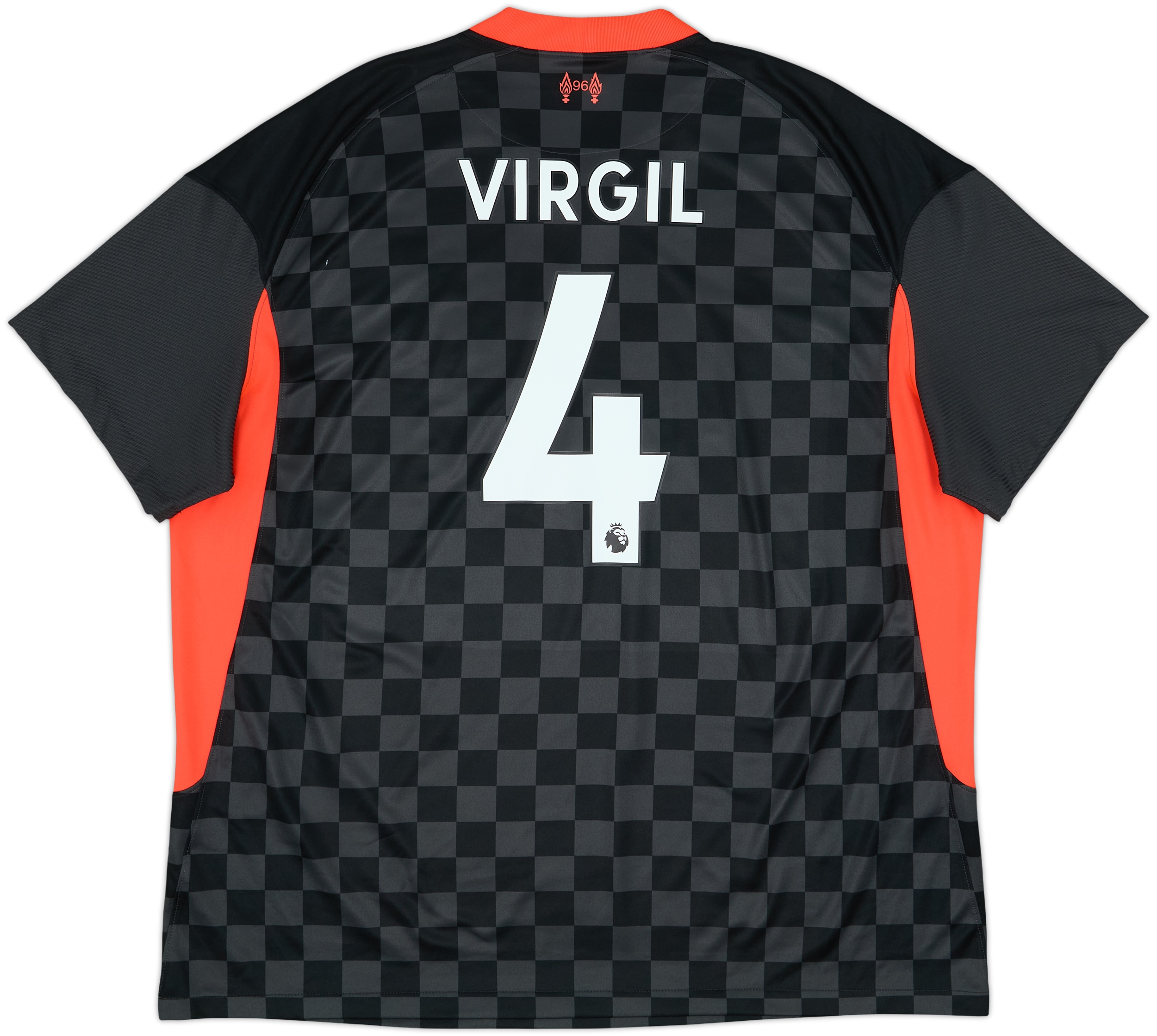 2020-21 Liverpool Third Shirt Virgil #4 - 8/10 - (XXL)