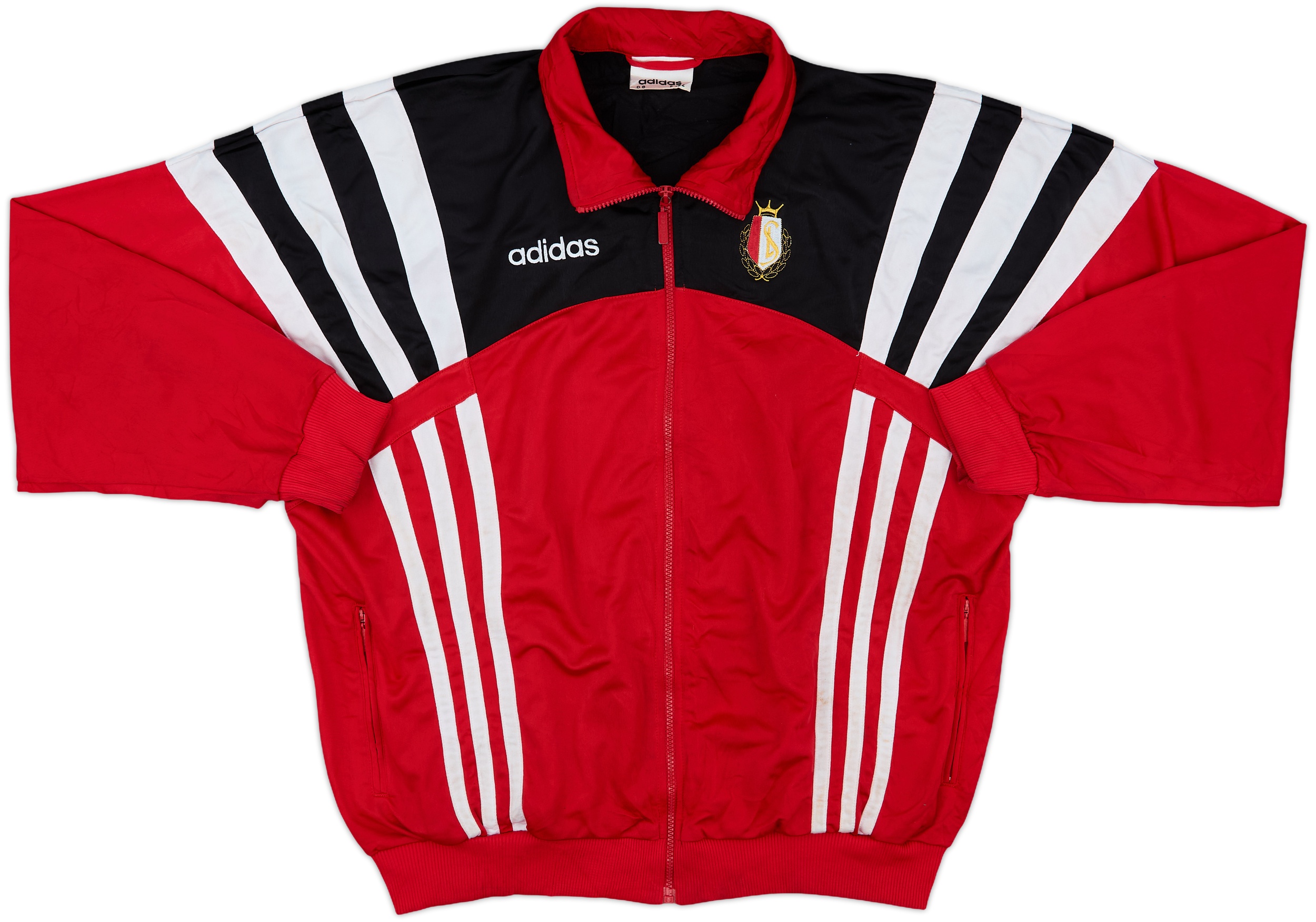 1996-97 Standard Liege adidas Track Jacket - 8/10 - (L)