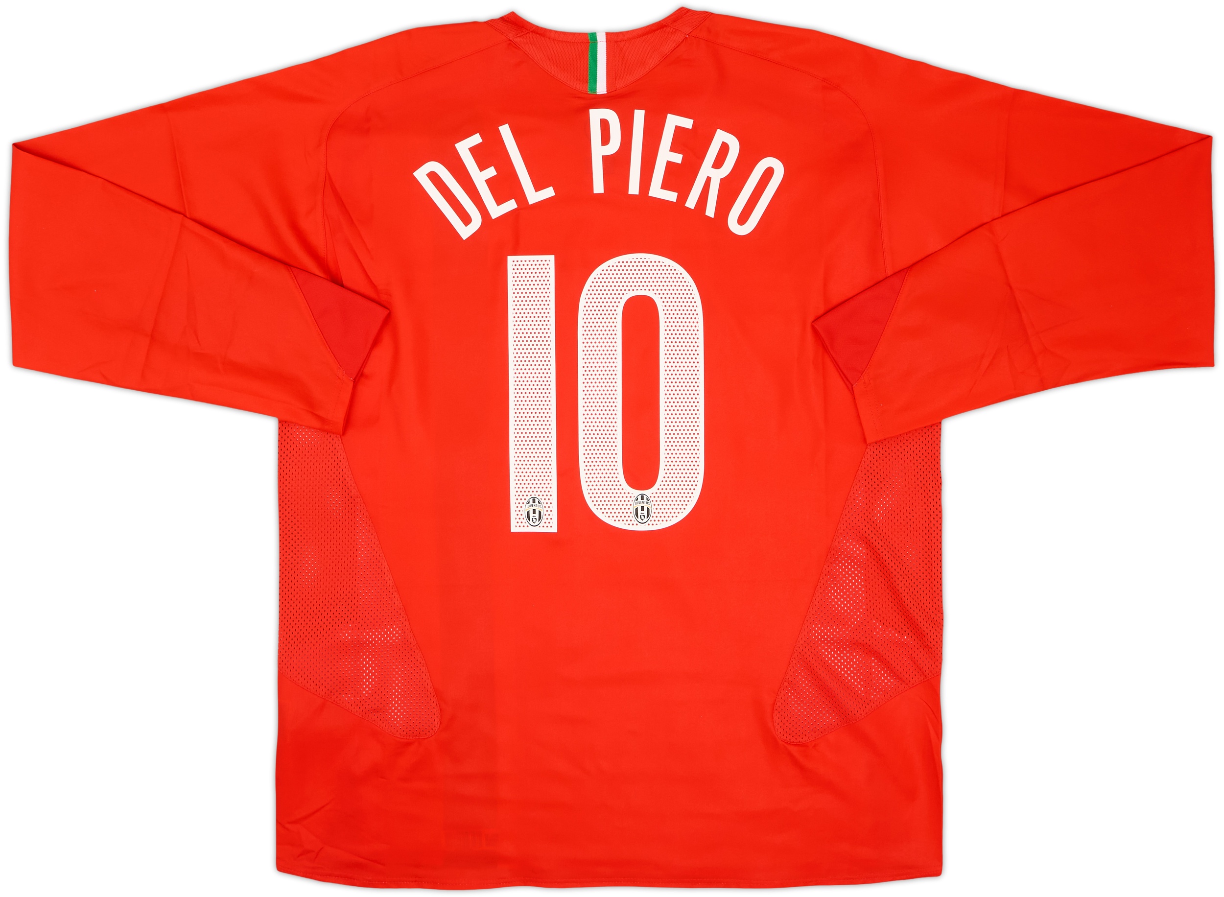 2006-07 Juventus Authentic Third L/S Shirt Del Piero #10 (XL)