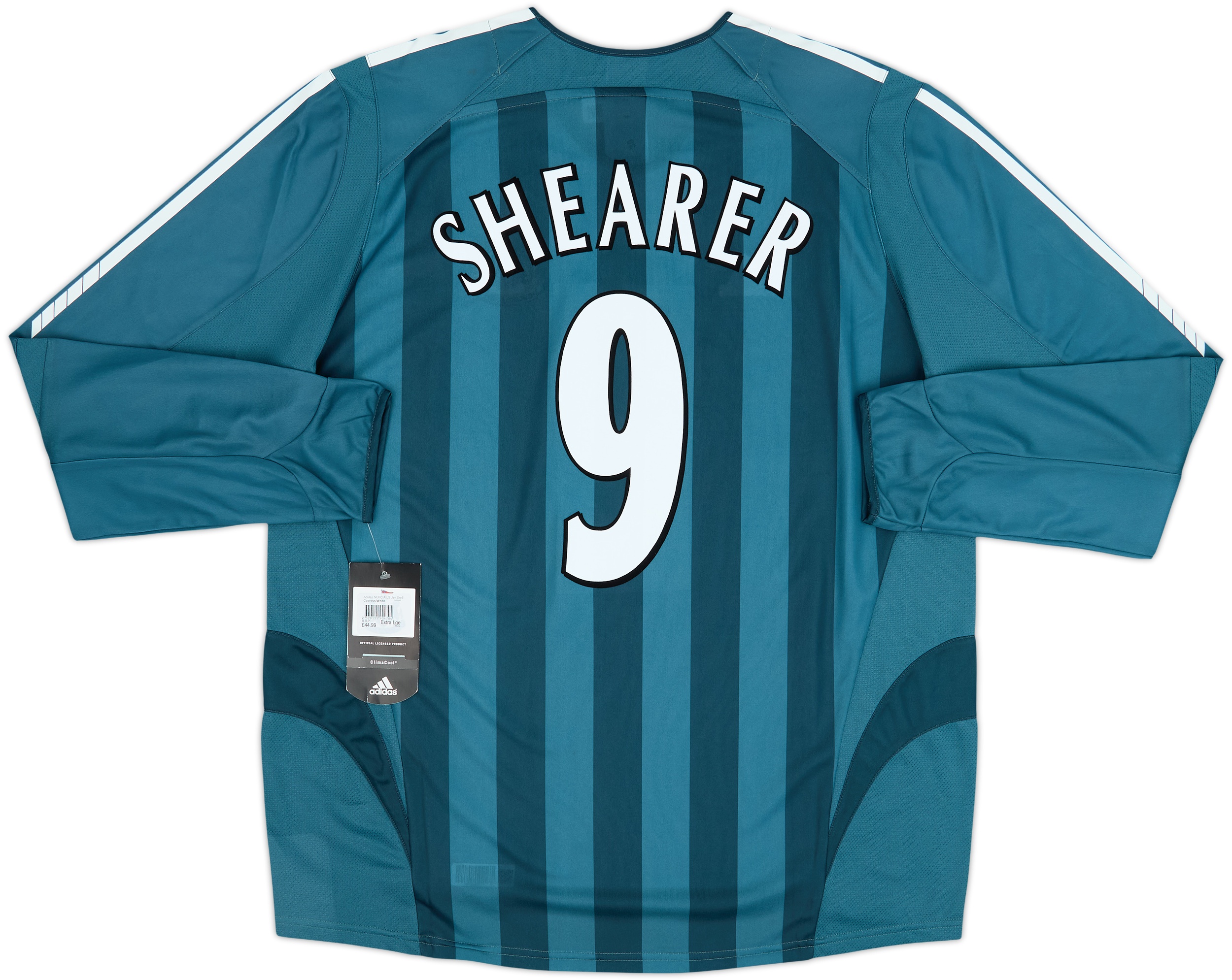 2005-06 Newcastle Away L/S Shirt Shearer #9 (XL)