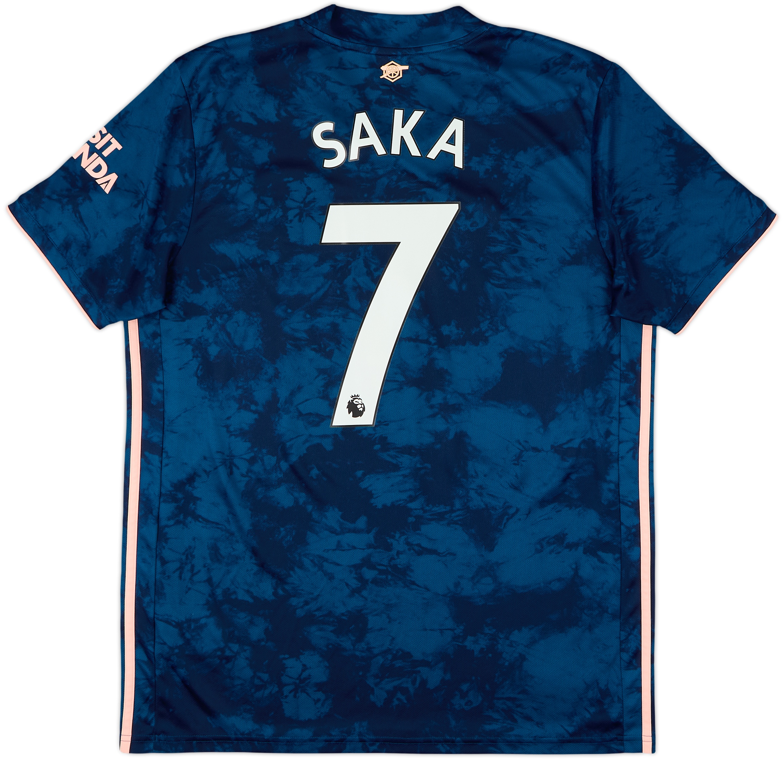 2020-21 Arsenal Third Shirt Saka #7 - 9/10 - (L)