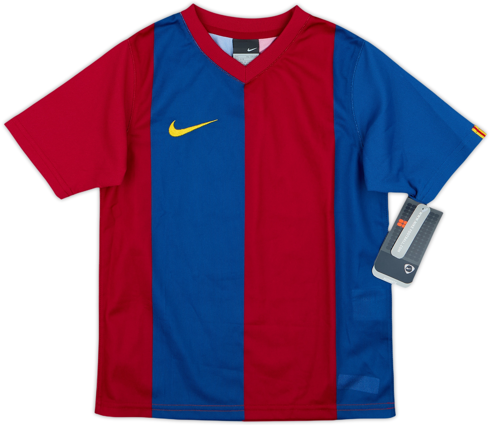2006-07 Nike Template Shirt (Barcelona) (7-8 Years)