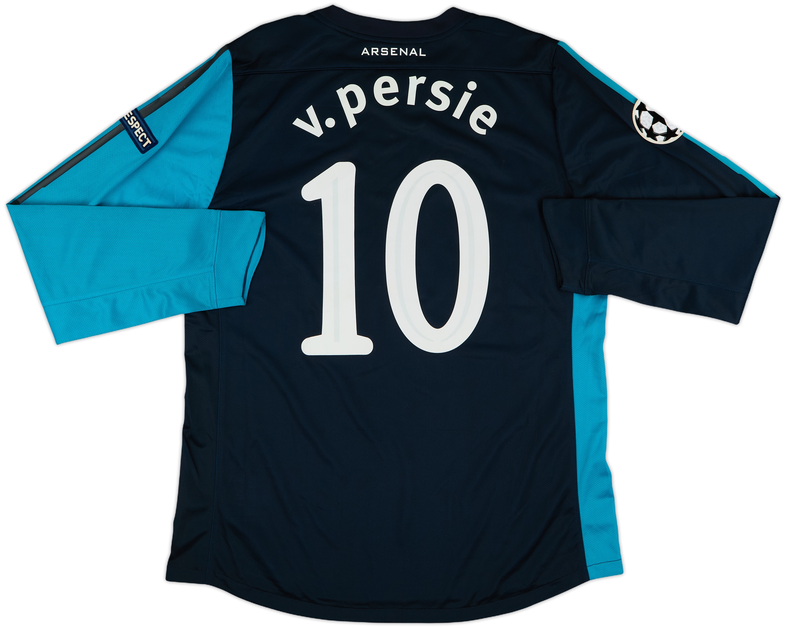 11/12 アーセナル V.PERSIE 10番 ユニフォーム 2011-12 Arsenal Player Issue L/S Away Shirt v.Persie #11 (XL)