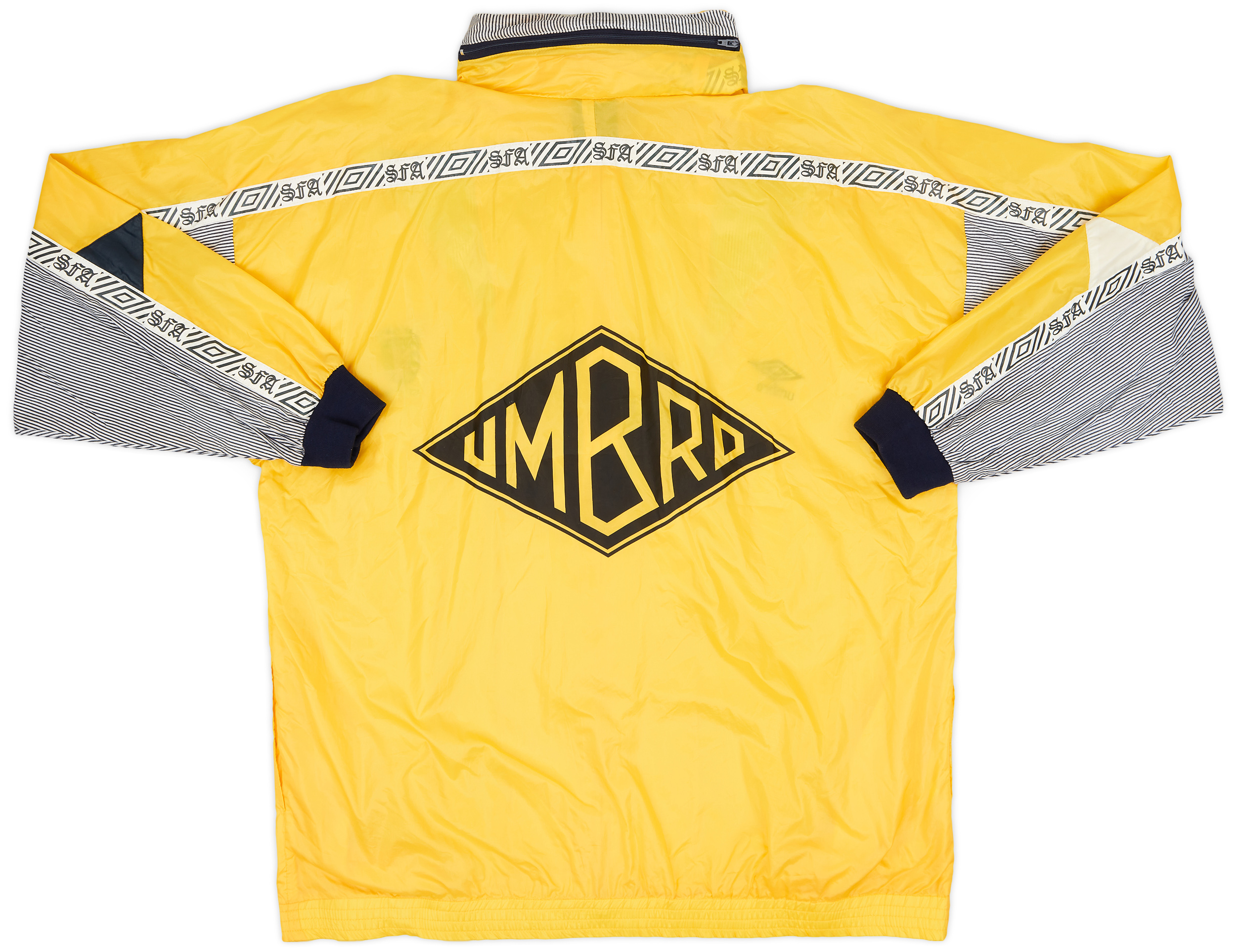 1990-92 Scotland Umbro Hooded Rain Jacket - 9/10 - (XL) 1990-92 Scotland Umbro Hooded Rain Jacket - 9/10 - (XL)