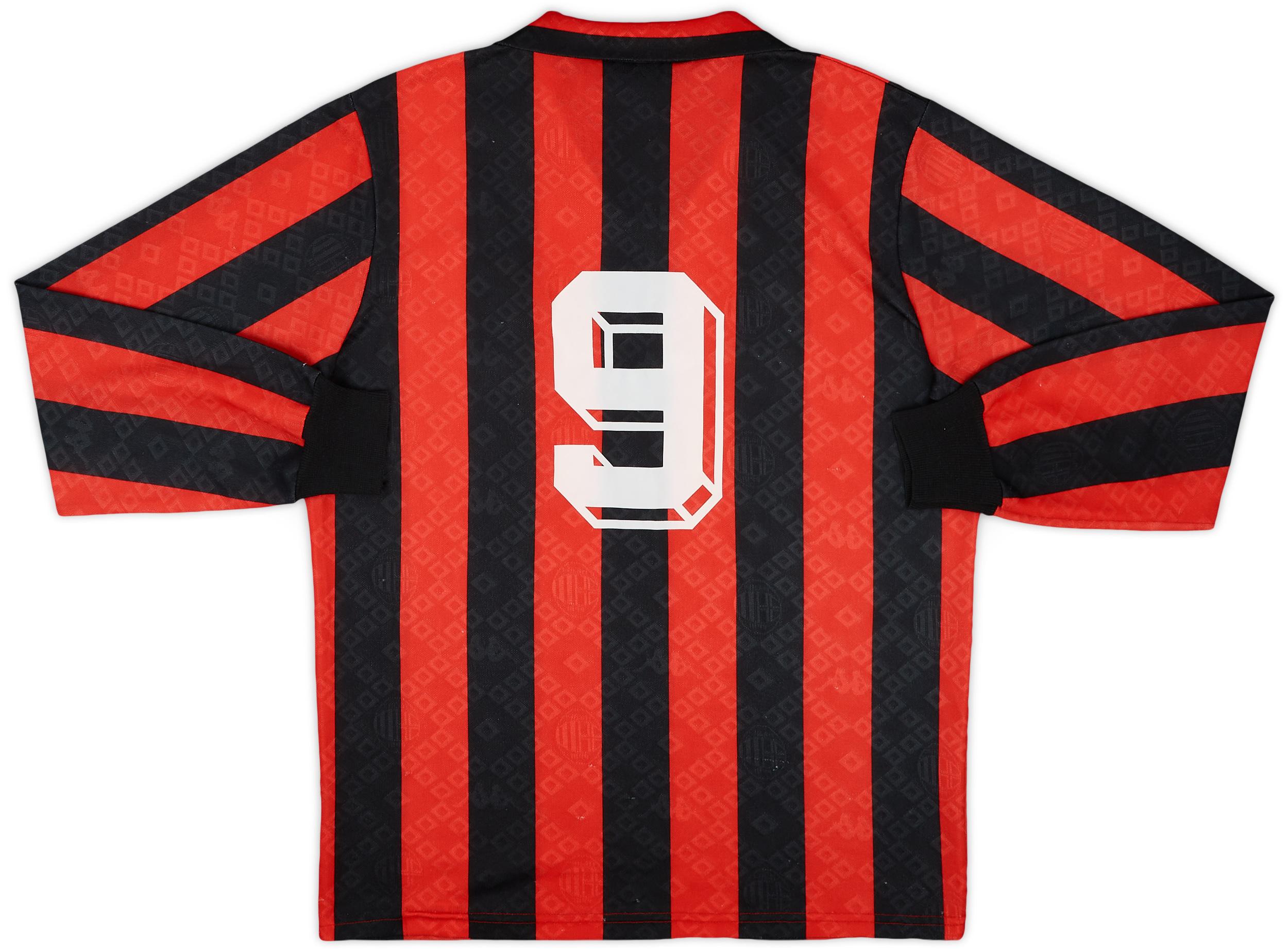 ウェア 93/94 AC Milan uniform made in Italy 1993-94 AC Milan Home Shirt - 8/10 - (XL)
