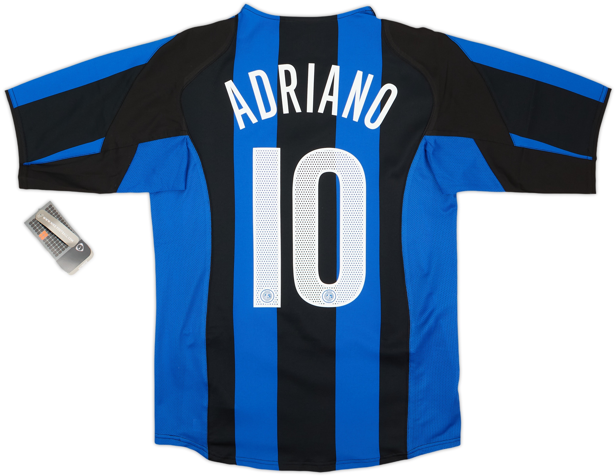 2004-05 Inter Milan Home Shirt Adriano #10 (S)