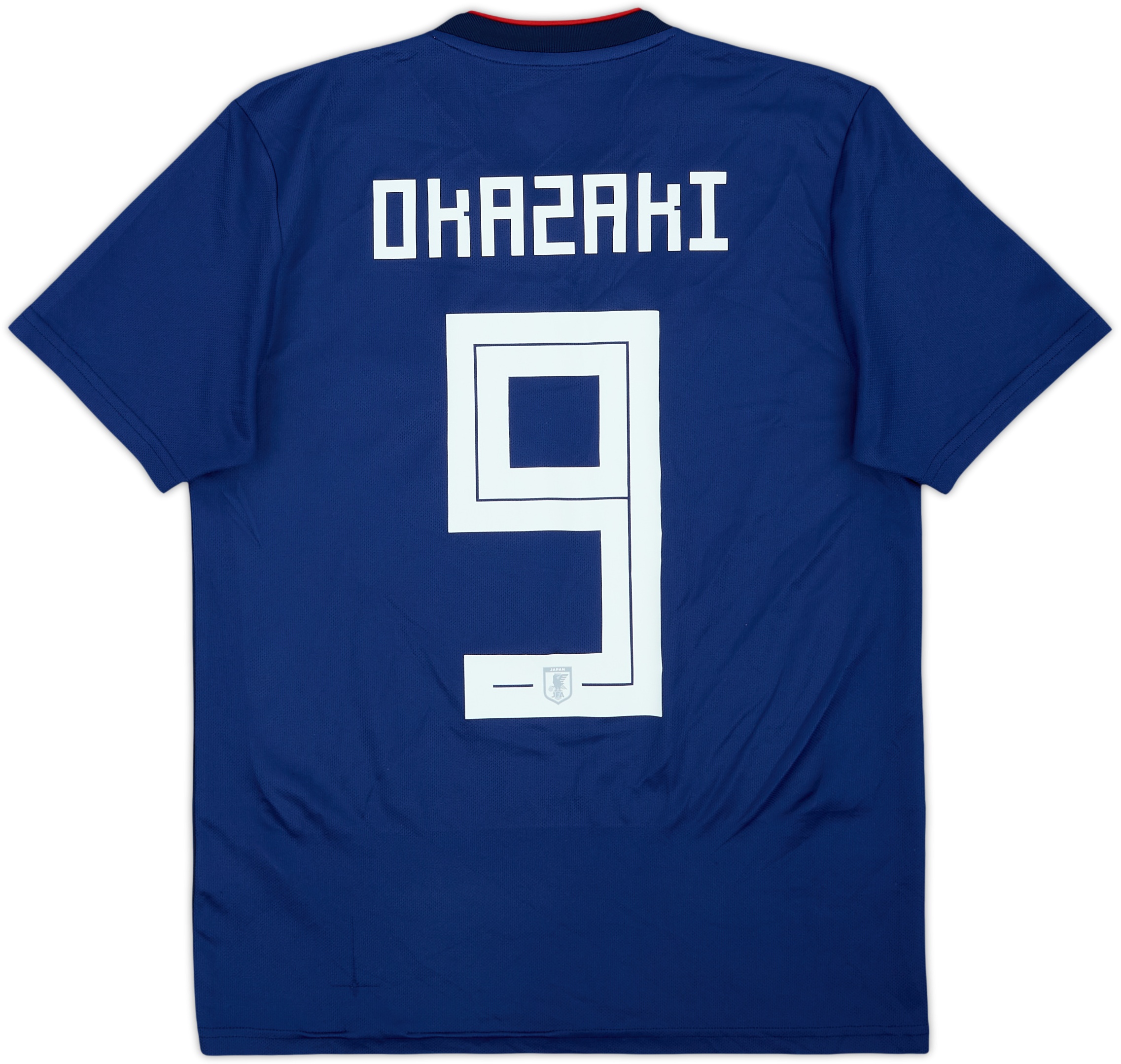 2018-19 Japan Home Shirt Okazaki #9 - 8/10 - (M)