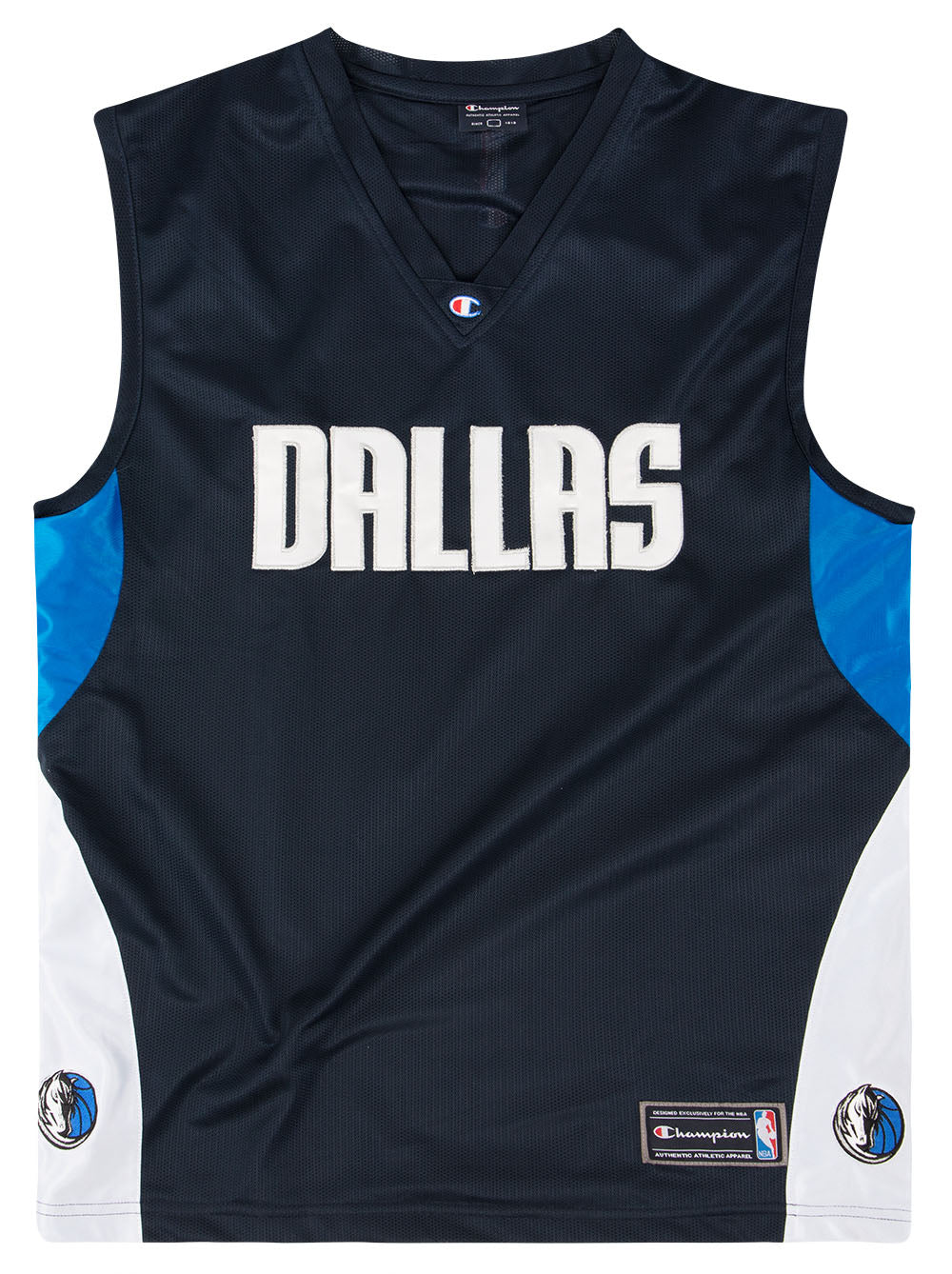 2000s Dallas Mavericks Champion Training Jersey M