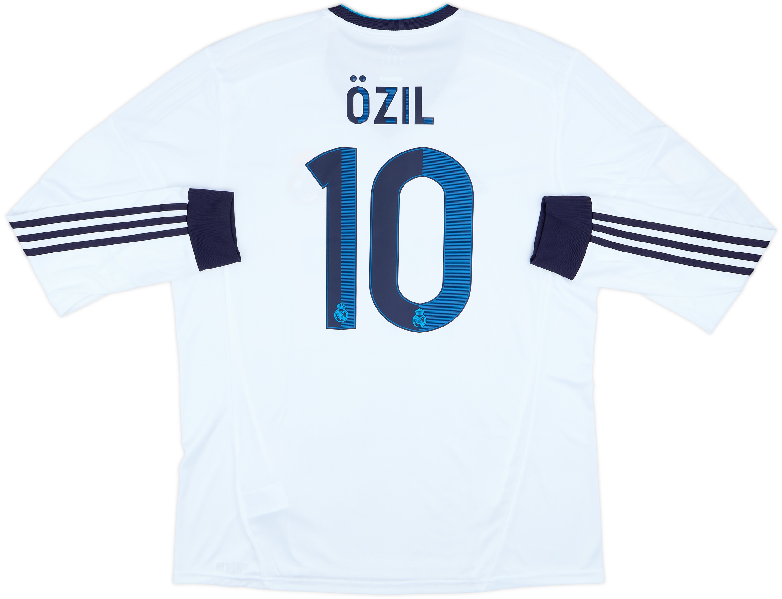 2012-13 Real Madrid Home L/S Shirt Ozil #10 (XL)