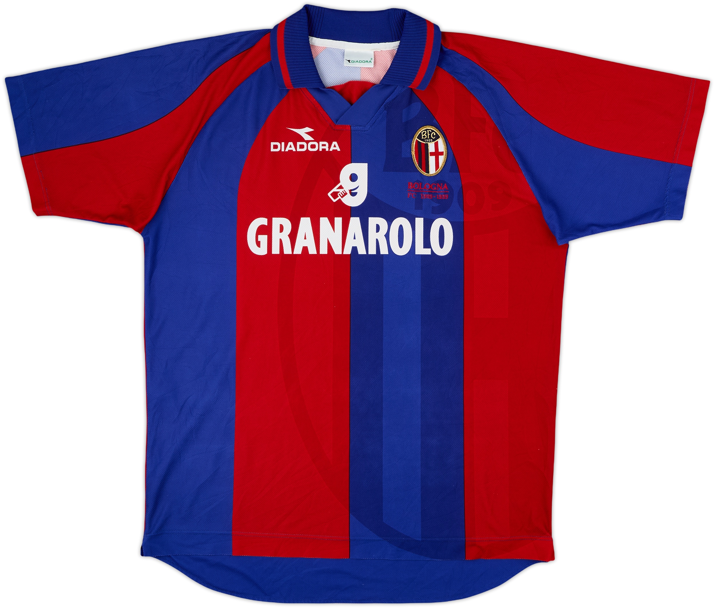 1999-00 Bologna Home Shirt - 6/10 - (XL)
