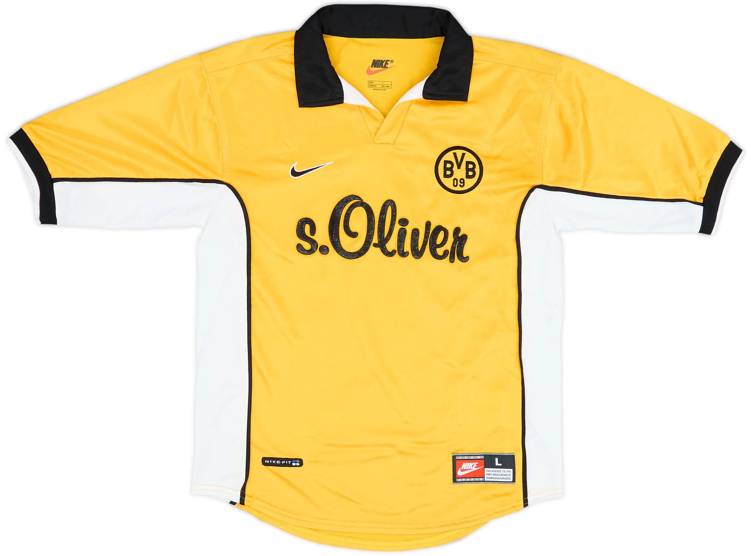 1998-00 Borussia Dortmund Home Shirt - 8/10 - (L.Boys)