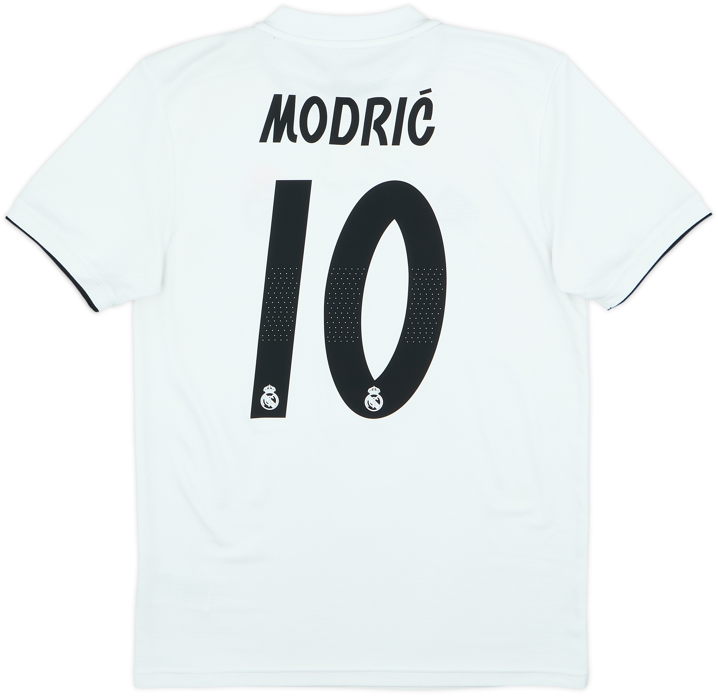 2018-19 Real Madrid Home Shirt Modric #10 - 8/10 - (S)