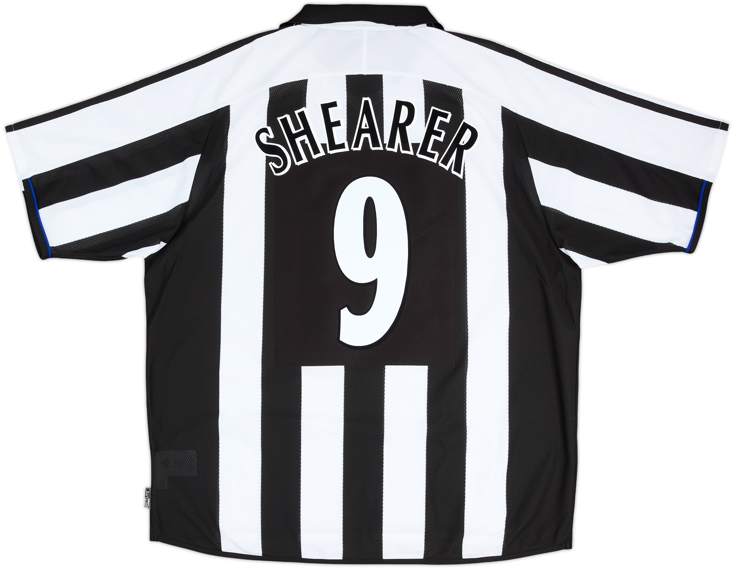 newcastle 04/05 SHEARER背番号9ホームサッカーユニフォーム 2003-05 Newcastle Home Shirt Shearer #9 - 10/10 - (XL)