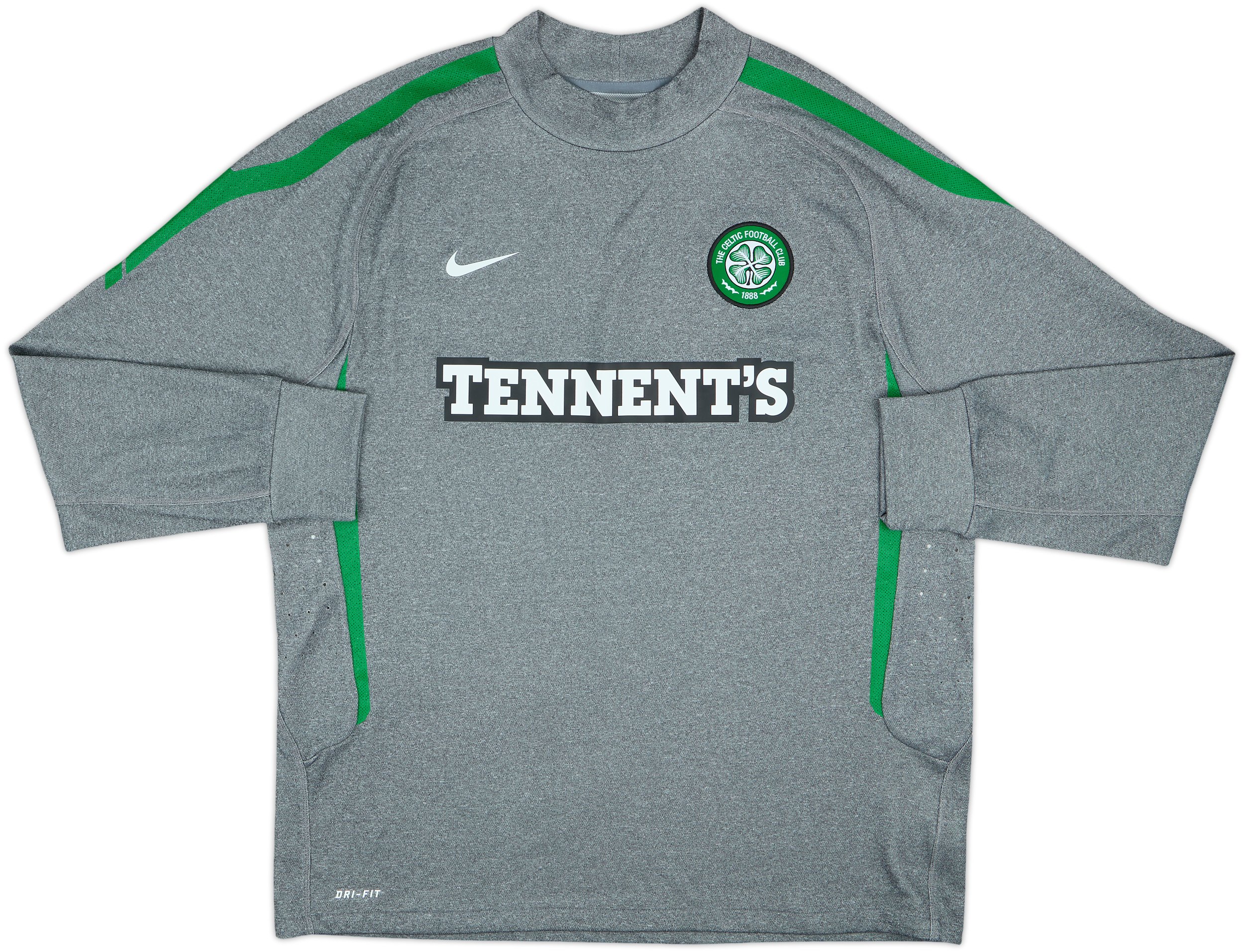 2011-12 Celtic Player Issue Nike Drill Top - 10/10 - (XL)