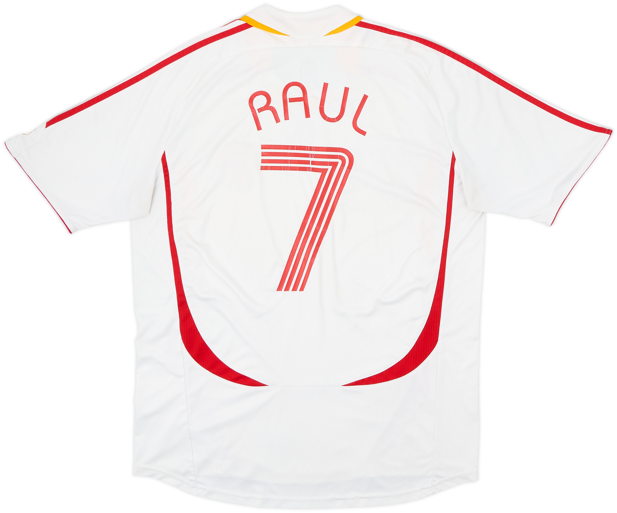 2006-08 Spain Away Shirt Raul #7 - 5/10 - (XL) 2006-08 Spain Away Shirt Raul #7 - 5/10 - (XL)