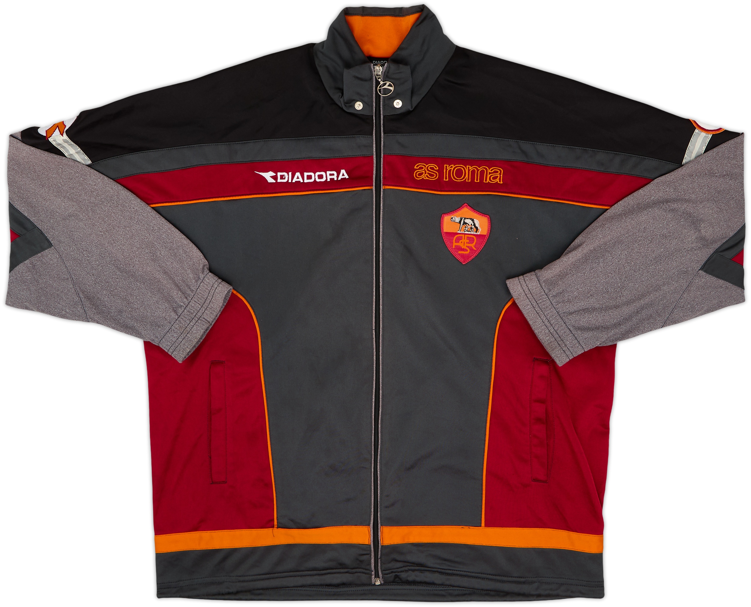 1999-00 Roma Diadora Track Jacket - 8/10 - (M)