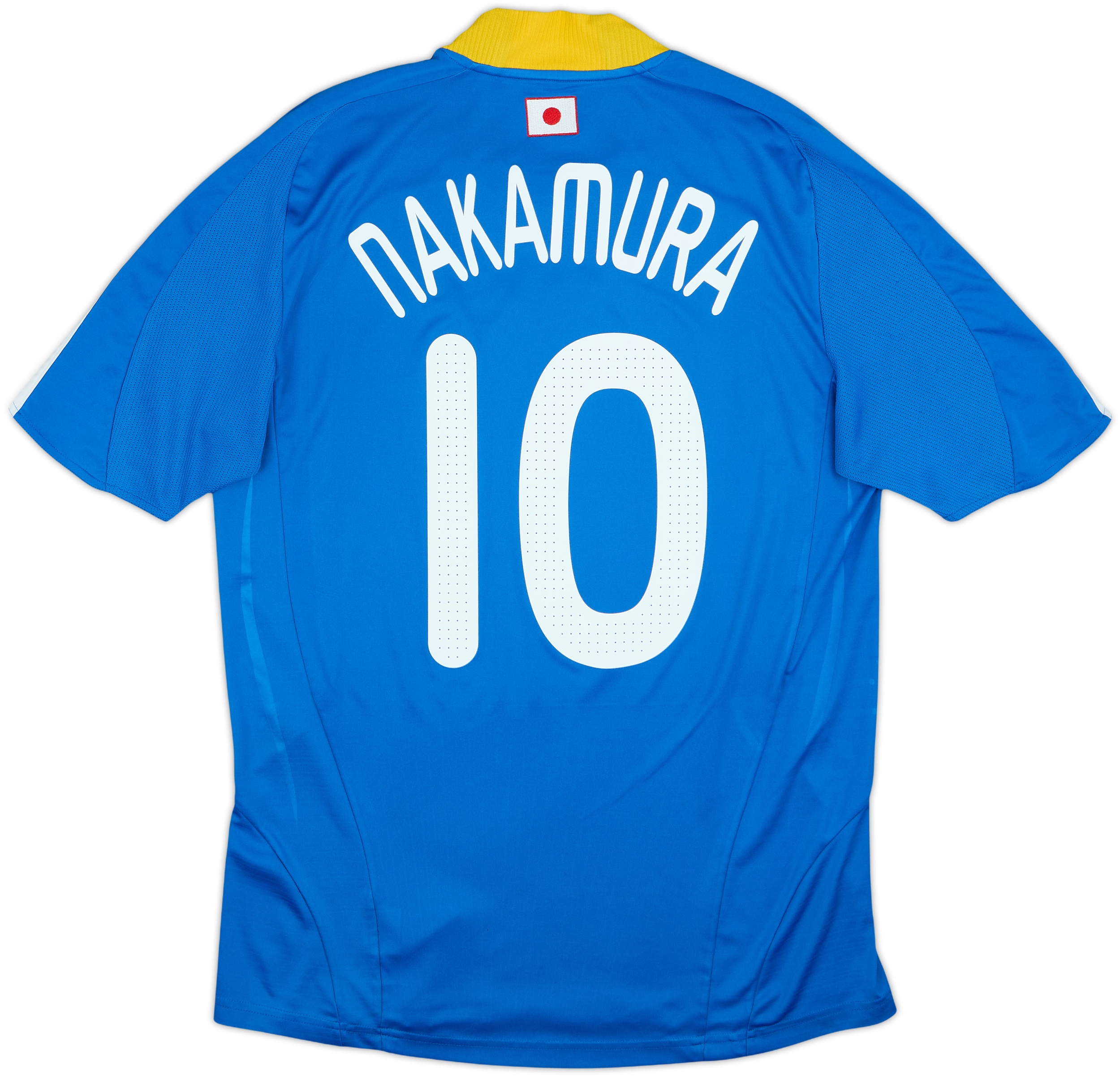 激レア　 日本代表 サッカーシャツ NAKAMURA 10 エラー品 2008-09 Japan Home Shirt Nakamura #10 - 5/10 - (M)
