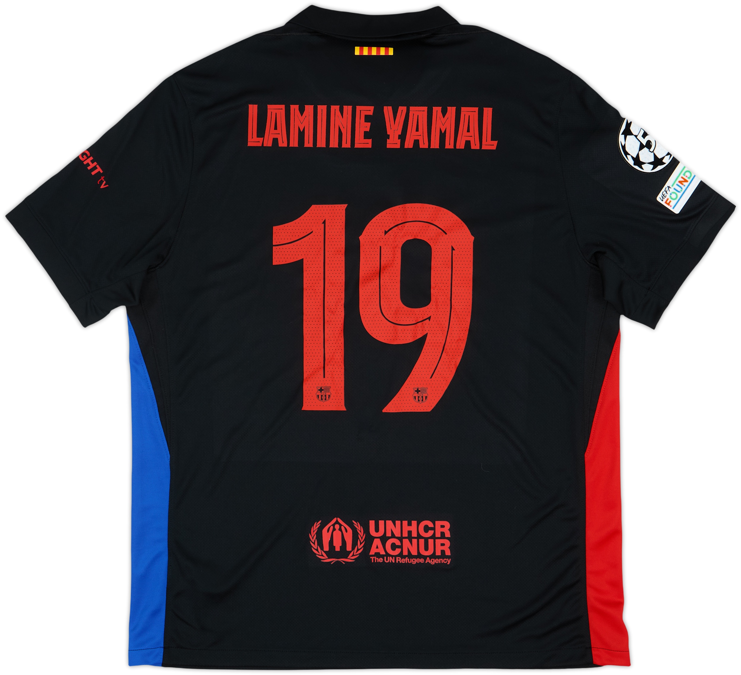 2024-25 Barcelona Away Shirt Lamine Yamal #19 - 10/10 - (XL)