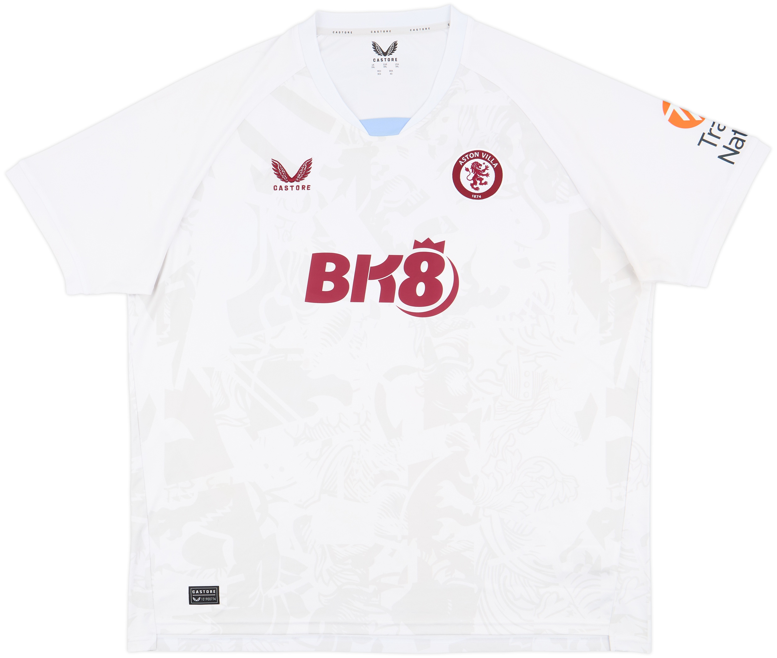 2023-24 Aston Villa Away Shirt - 8/10 - (3XL)