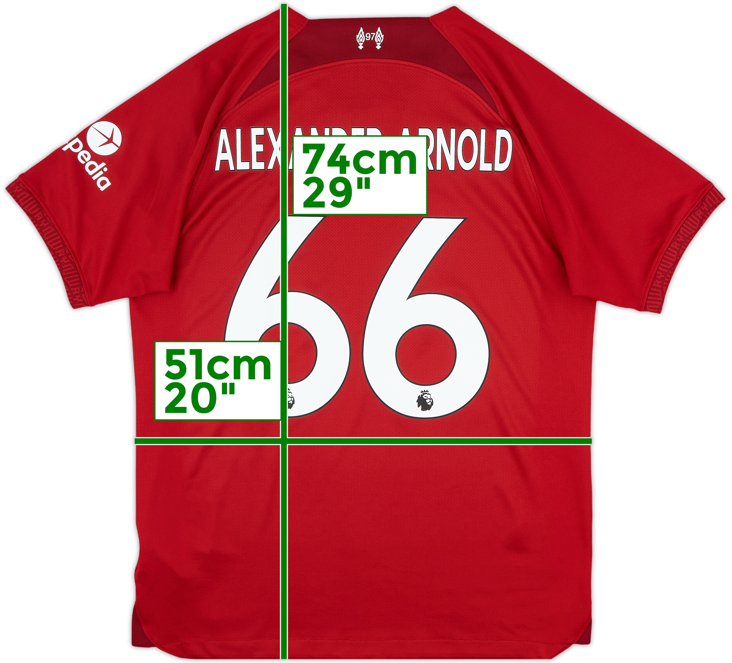 2022-23 Liverpool Home Shirt Alexander-Arnold #66 - 8/10 - (M)
