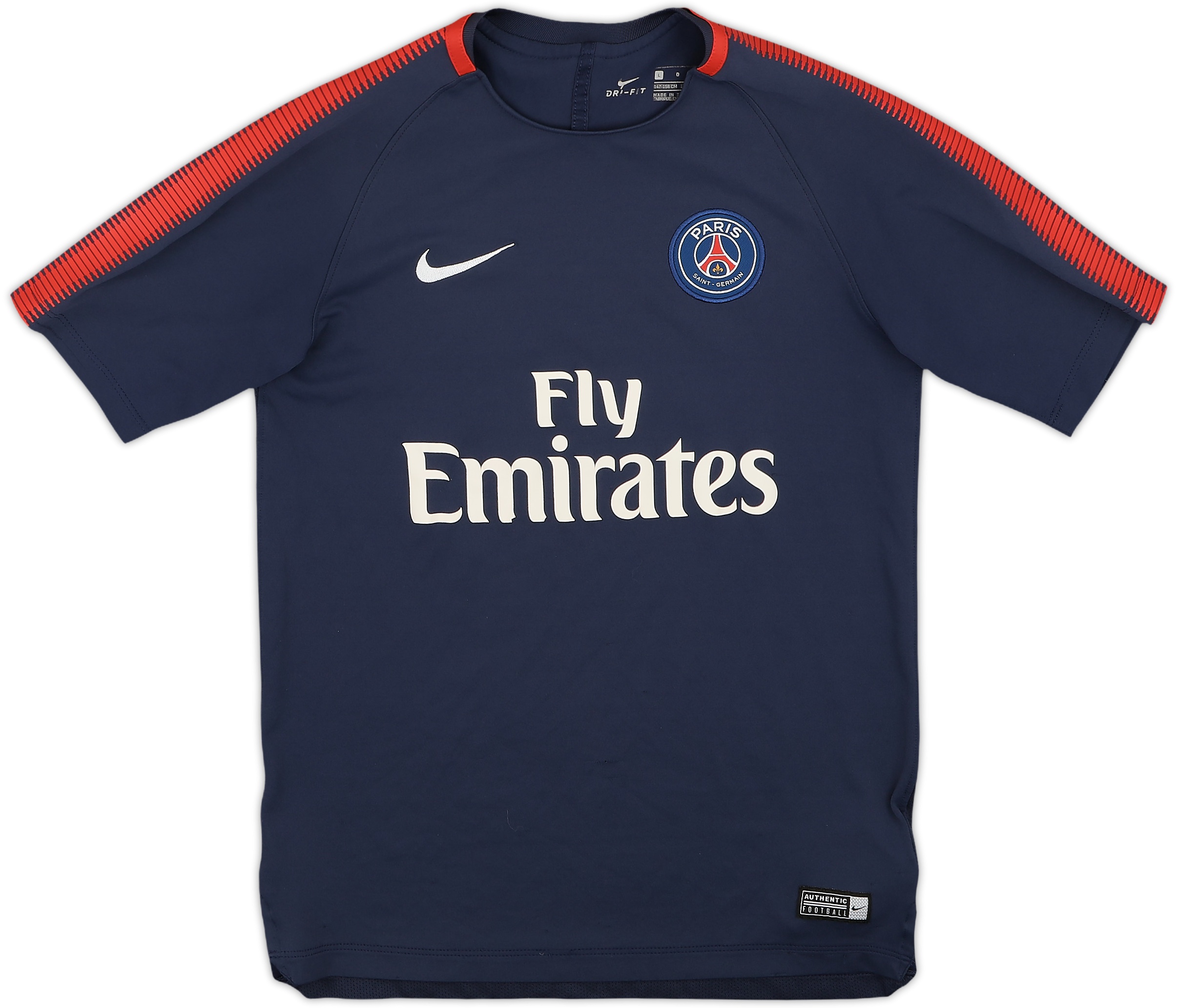 2017-18 Paris Saint-Germain Nike Training Shirt - 5/10 - (L
