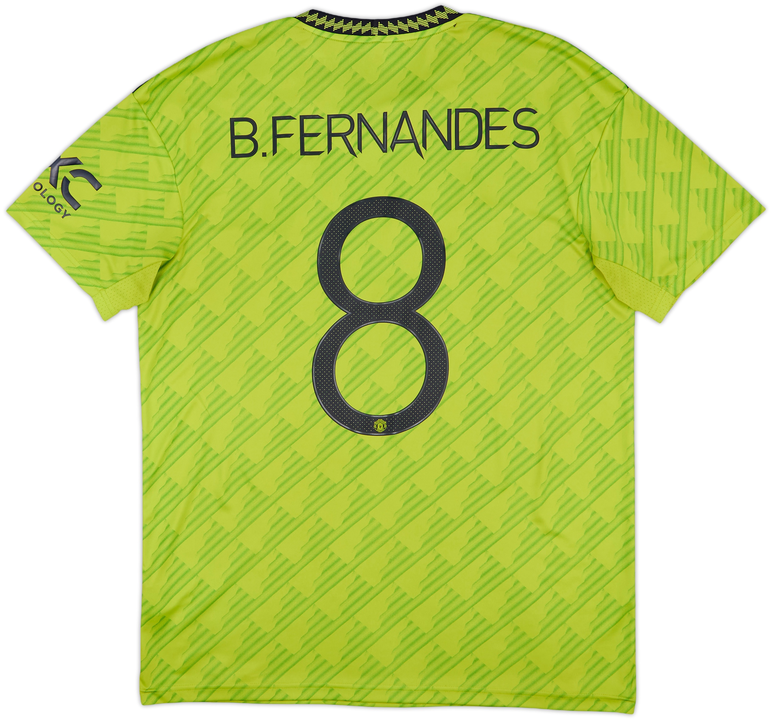 2022-23 Manchester United Third Shirt B.Fernandes #8 - 8/10 - (L)