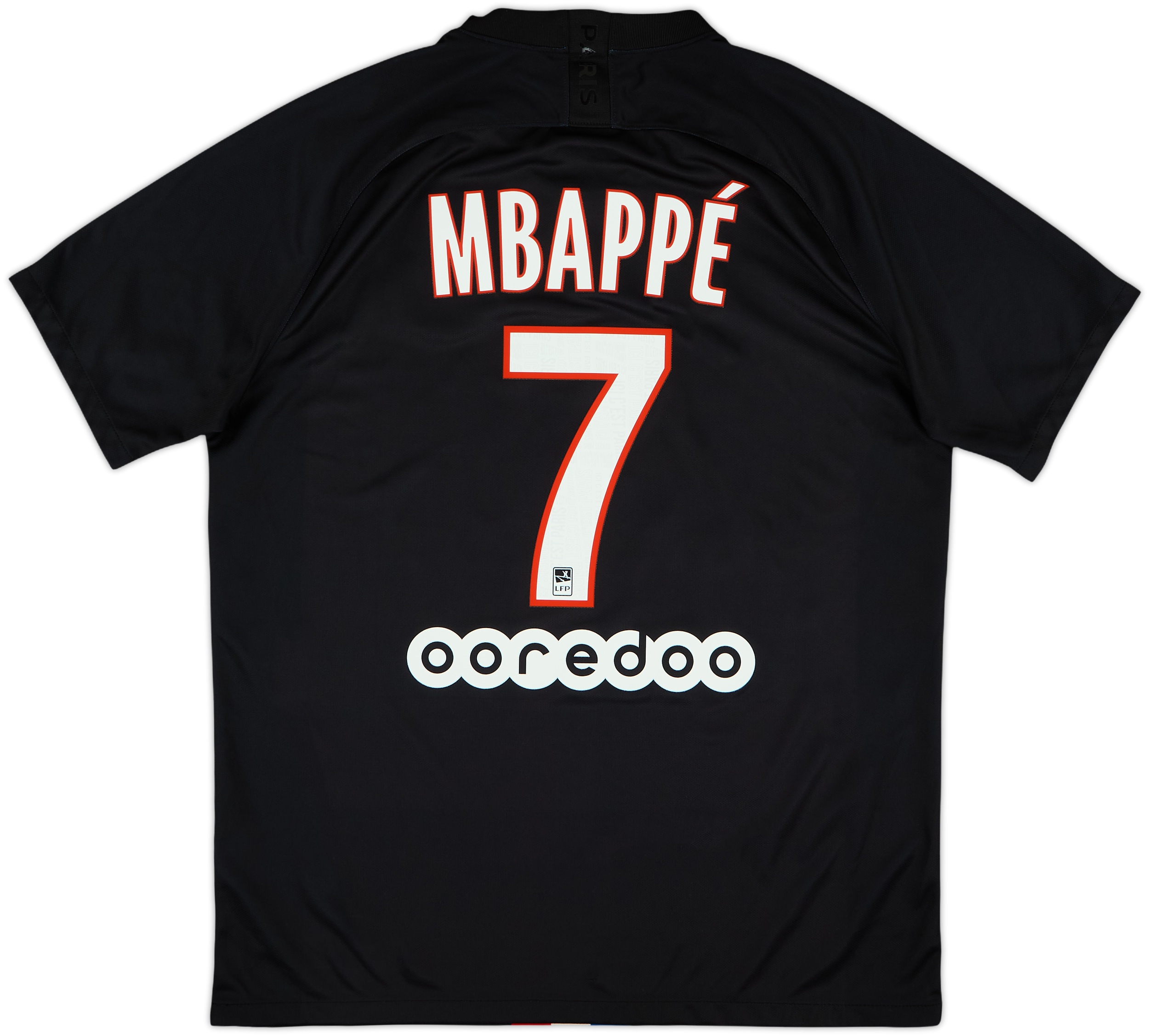 2019-20 Paris Saint-Germain Fourth Shirt Mbappe #7 - 10/10 - (L)