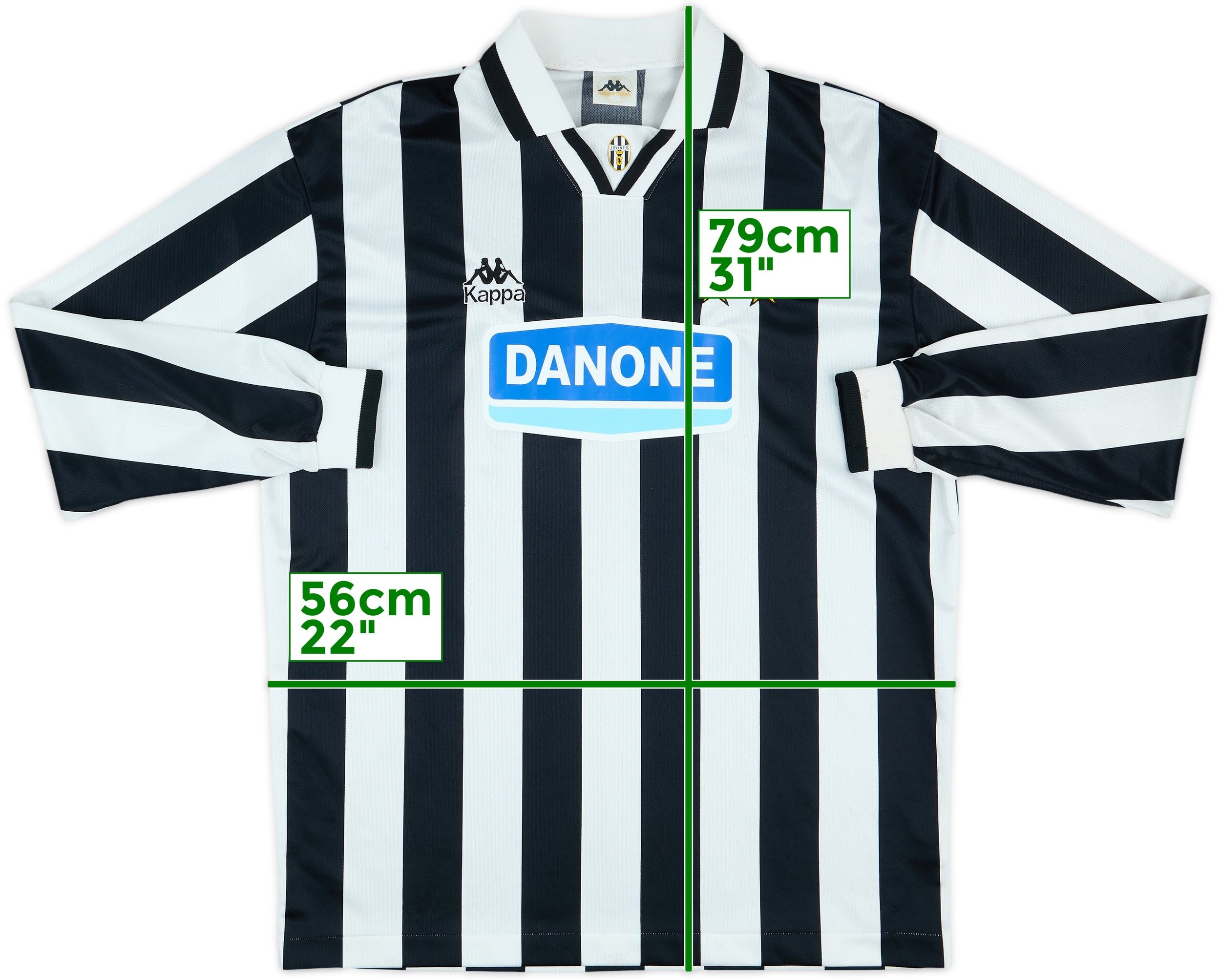 94-95s JUVENTUS vintage game shirt ユベントス 1994/95 JUVENTUS Vintage Kappa Home Football Shirt (XL