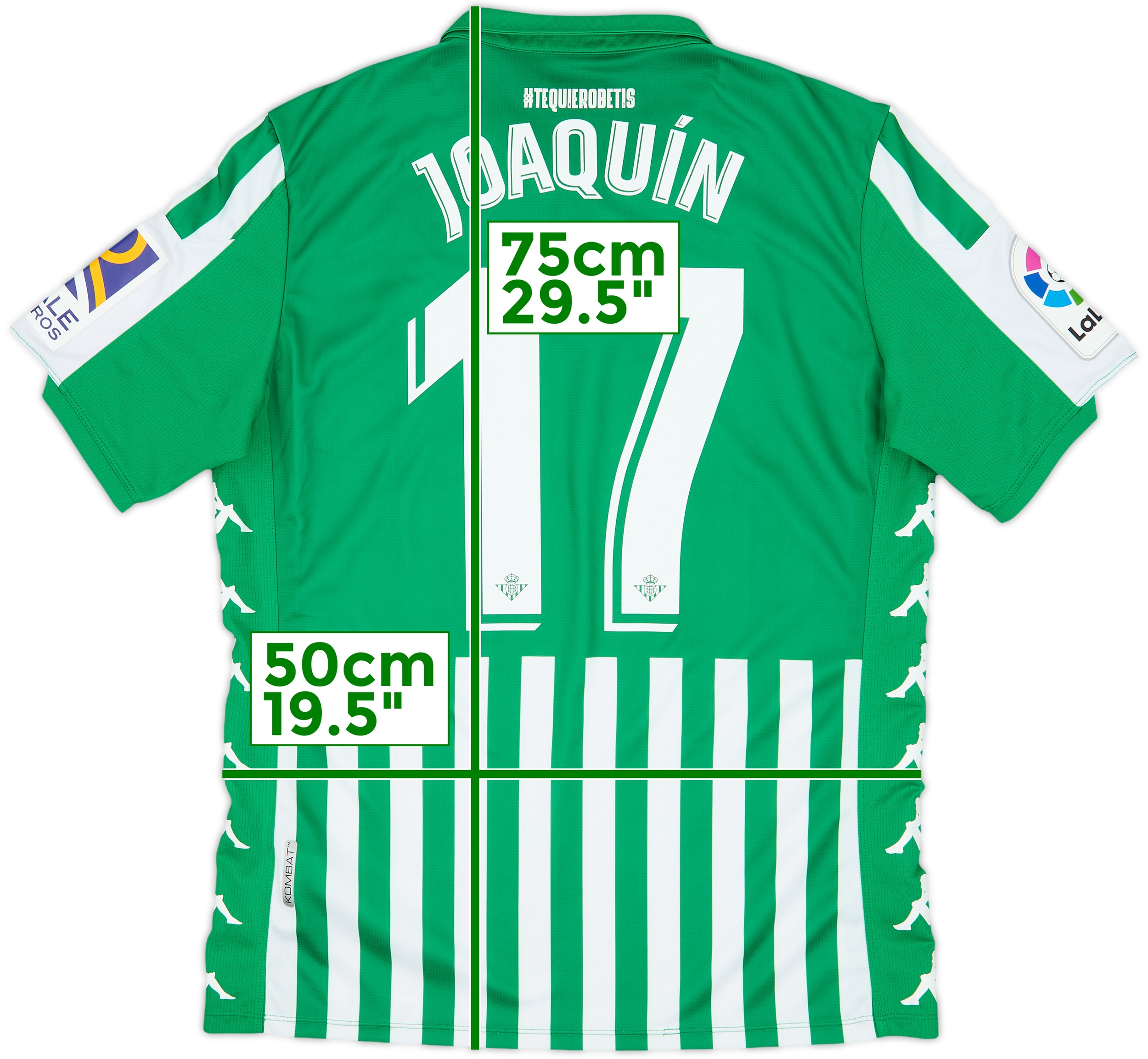 Real Betis Joaquin 17 ユニフォーム　L size程度 Real Betis Joaquin 17 ユニフォーム L size程度 Real Betis