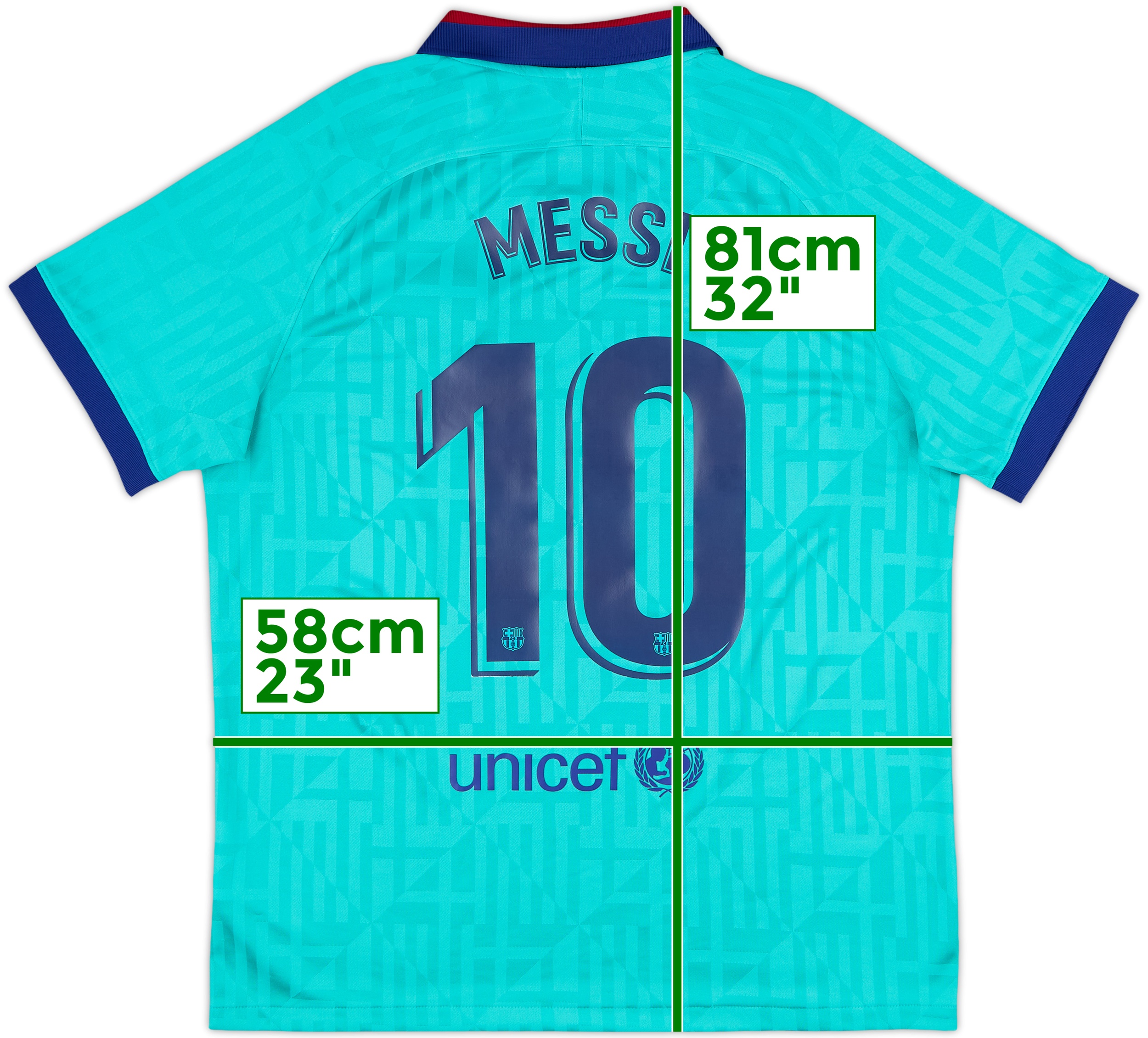FC Barcelona Messi 10 ユニフォームシャツ　C L決勝 Messi 10 FC Barcelona 2009 Final Roma Champions League