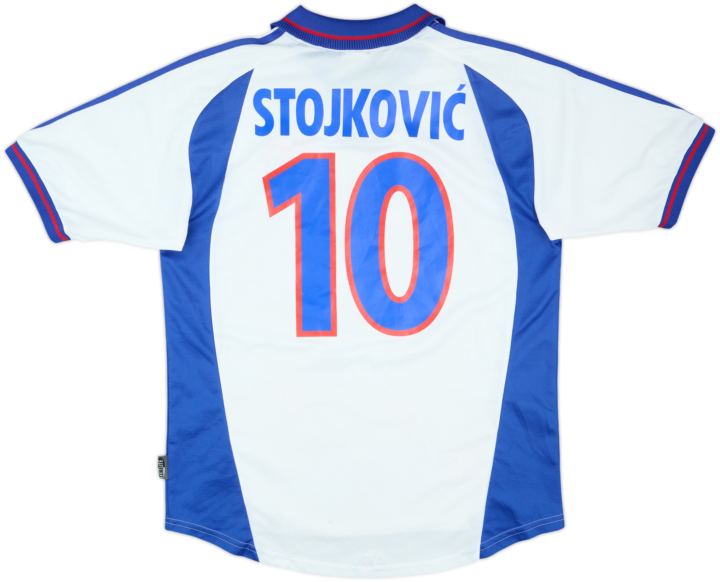 ウェア Stankovic #10 Jugoslavija 2002-2004 away 070725589024-