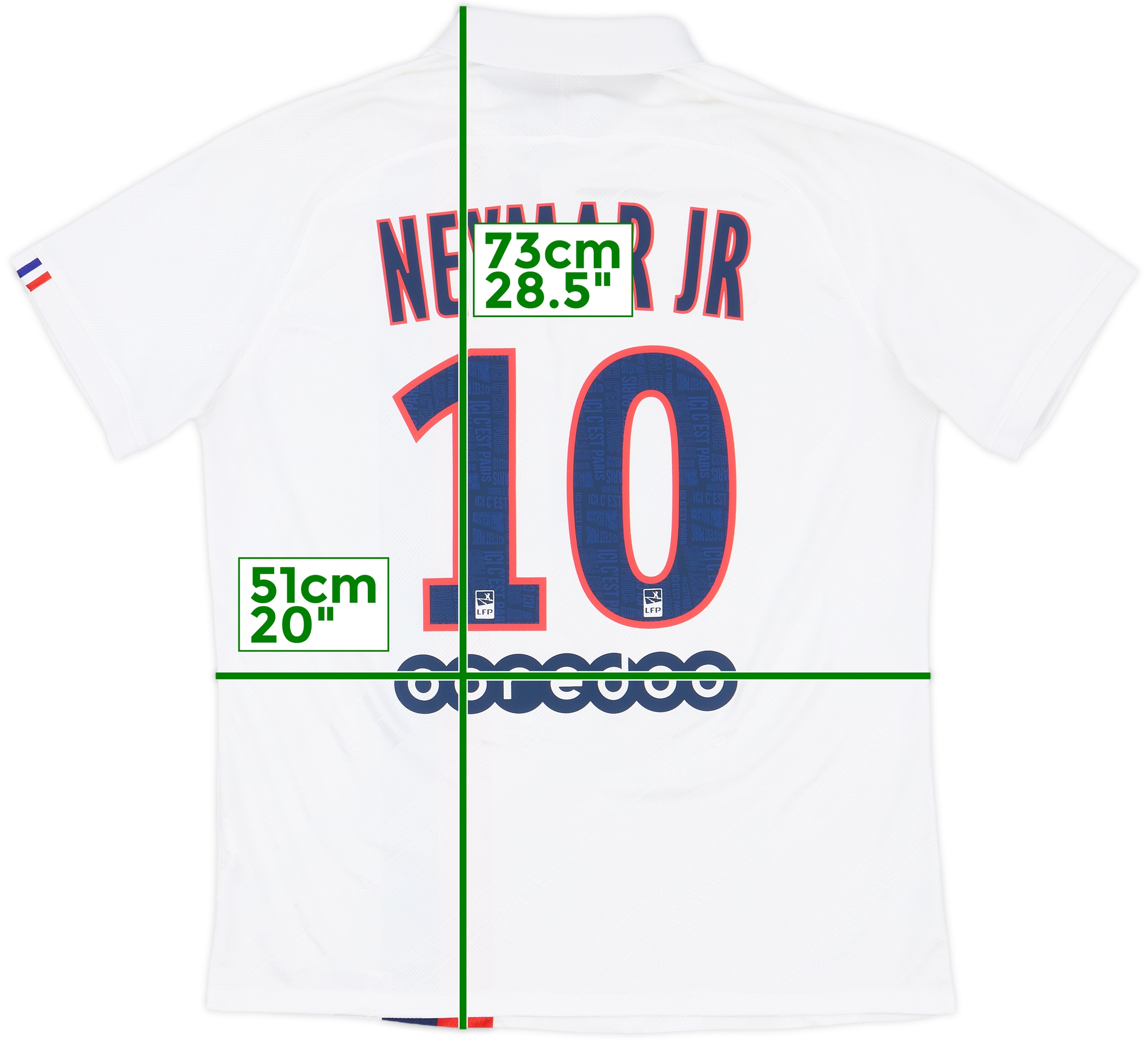 2019-20 Paris Saint-Germain Authentic Third Shirt Neymar Jr