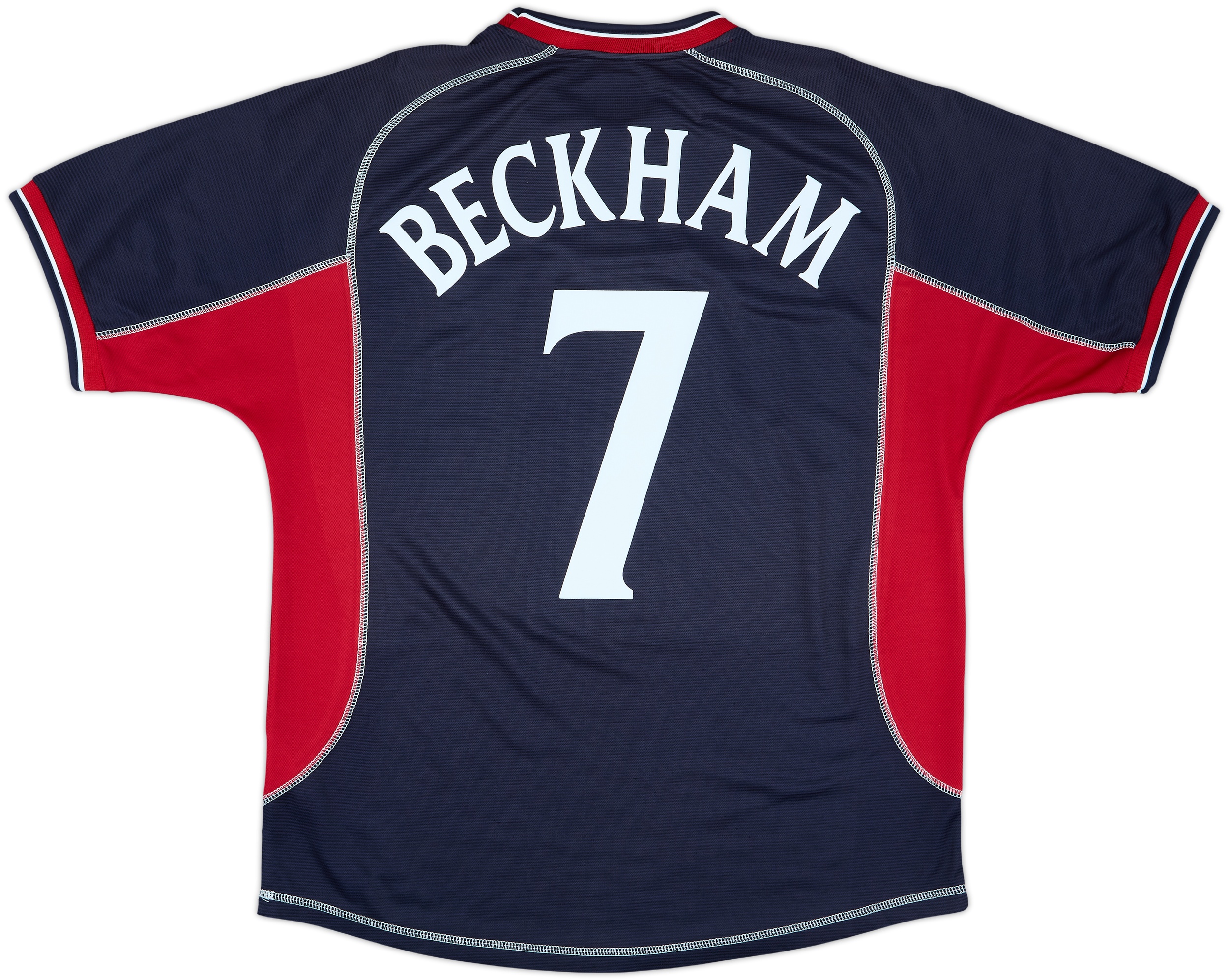 激レア 00s David BECKHAM ユニフォーム スキッパーポロ Manchester United 2000-2001 David Beckham Vintage Away Shirt
