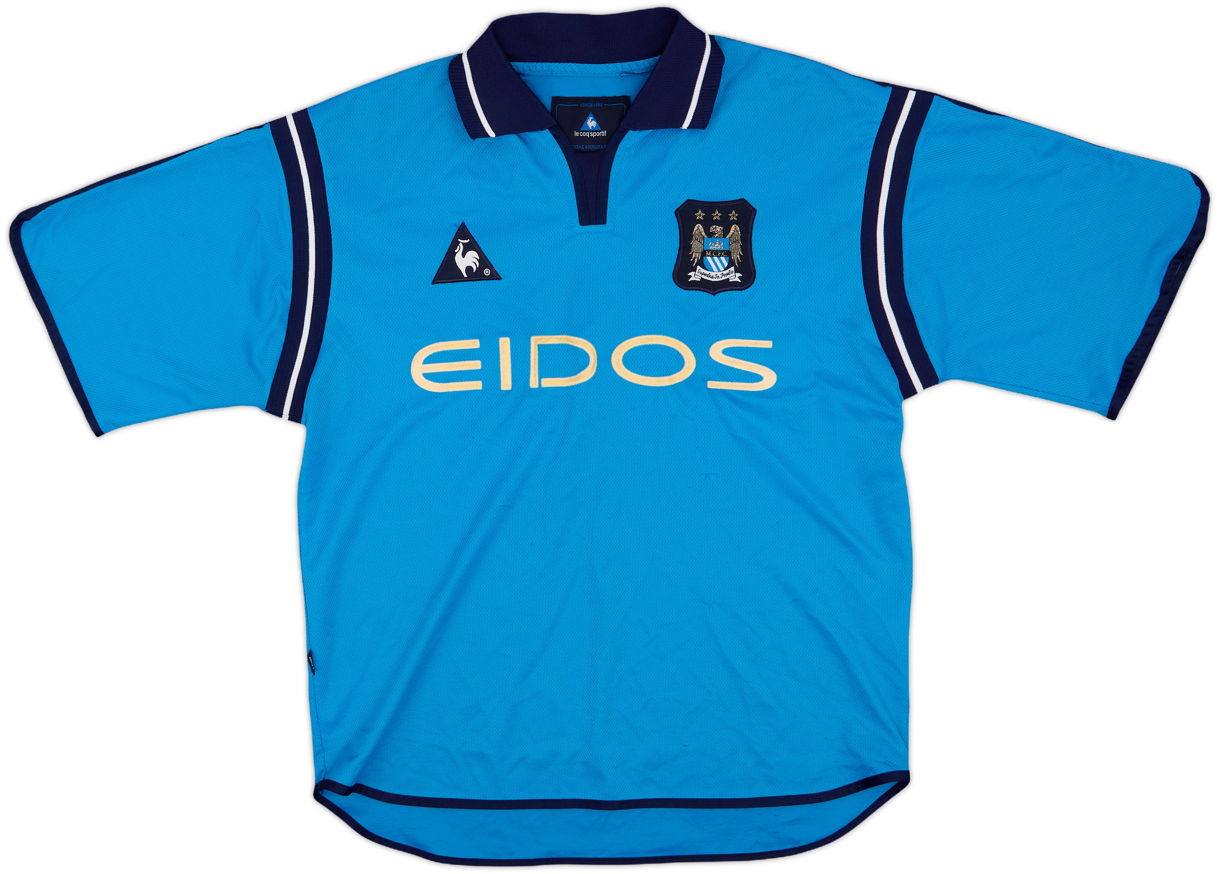 2001-02 Manchester City Home Shirt - 8/10 - (M)