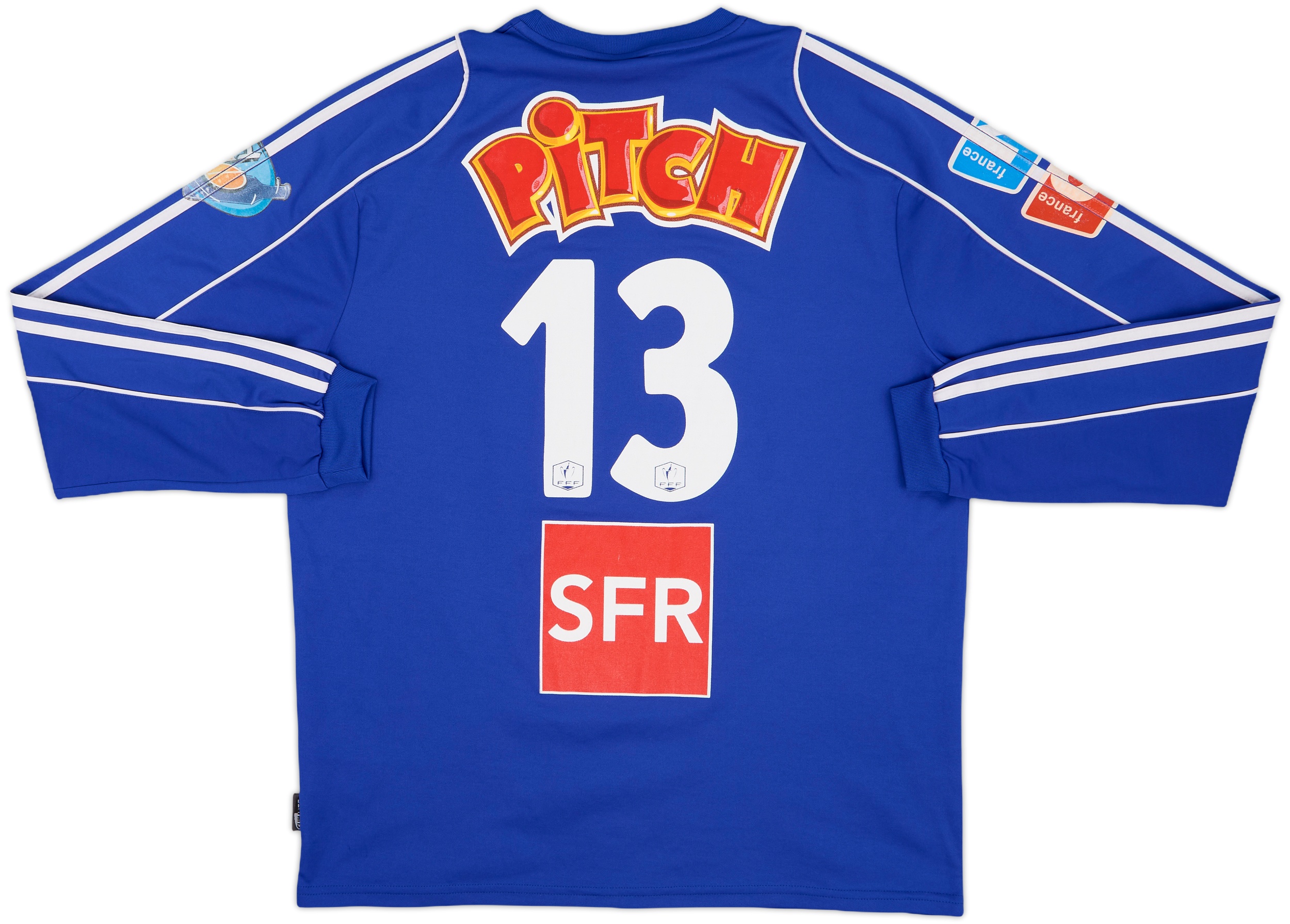 ウェア FRANCE TRAINING SHIRT SQUAD MIDLAYER NIKE France Training Shirt Squad Midlayer L/S Size S - Dark