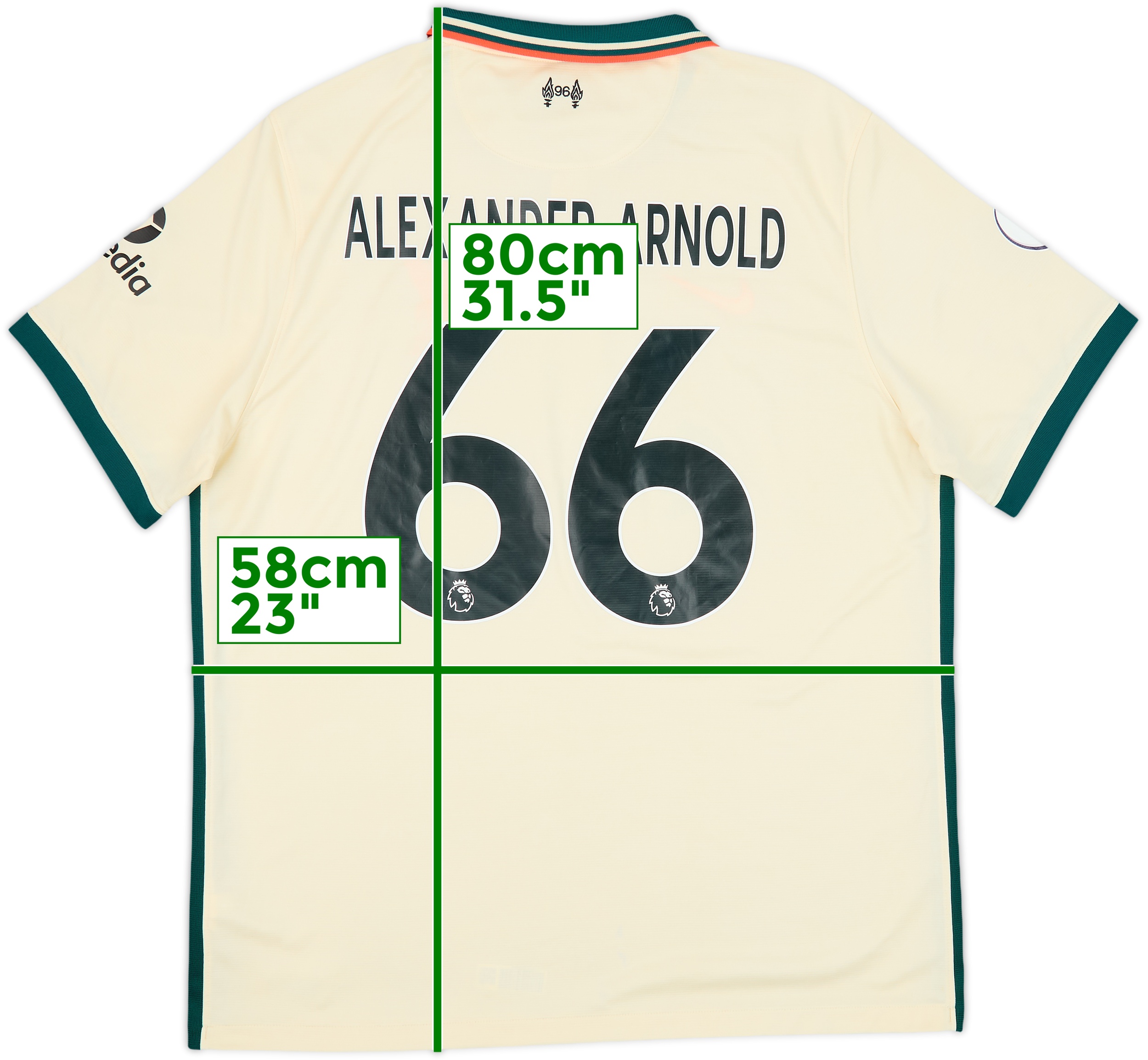 2021-22 Liverpool Away Shirt Alexander-Arnold #66 - 8/10 - (XL)