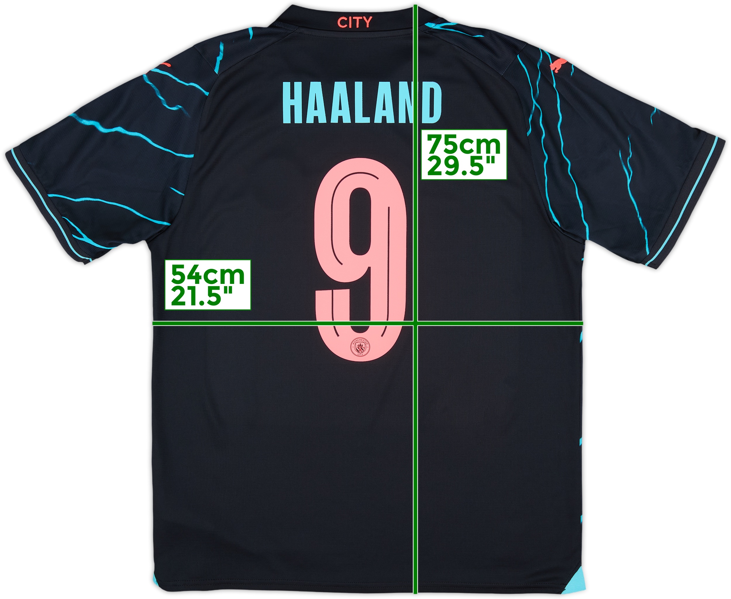 日本限定23-24 Manchester City L 値下げOK 2023-24 Manchester City Authentic Third Shirt - In Box - (XL)
