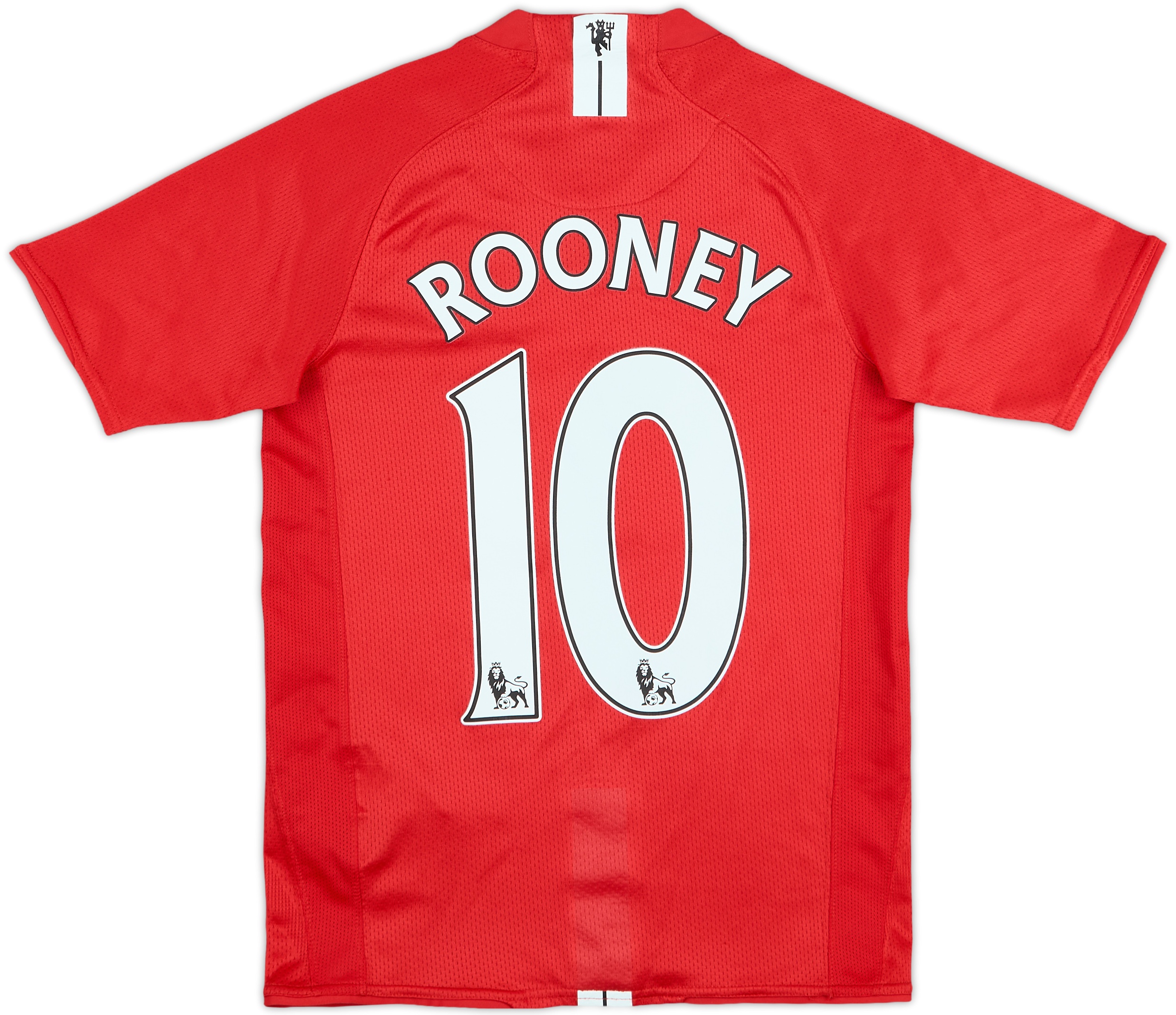 【BoB】Manchester United サイン入りジャージ M 2007-09 Manchester United Home Shirt J.S. Park #13 - 8/10 - (L)