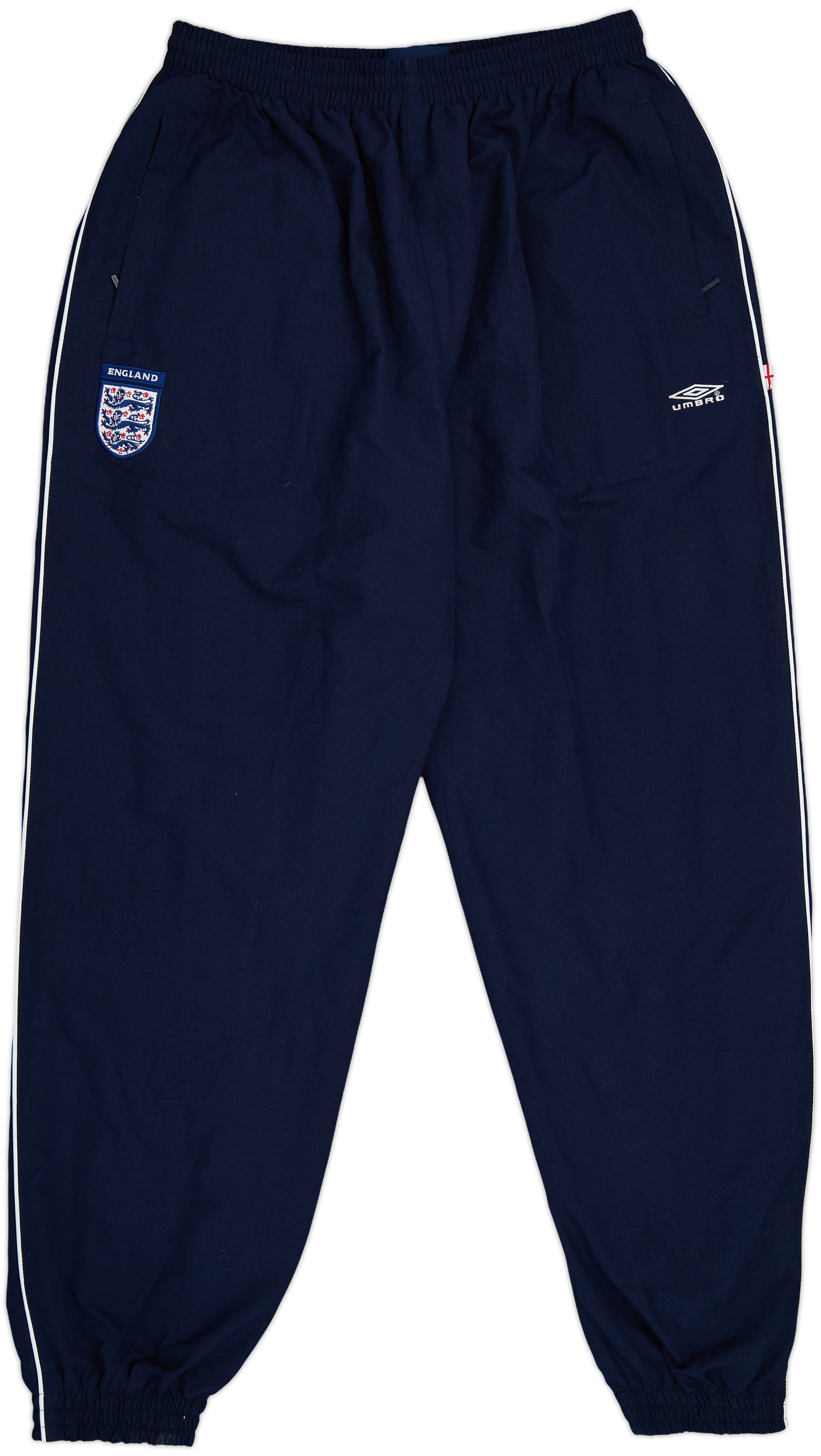 2002-04 England Umbro Track Pants/Bottoms - 9/10 - (XL)