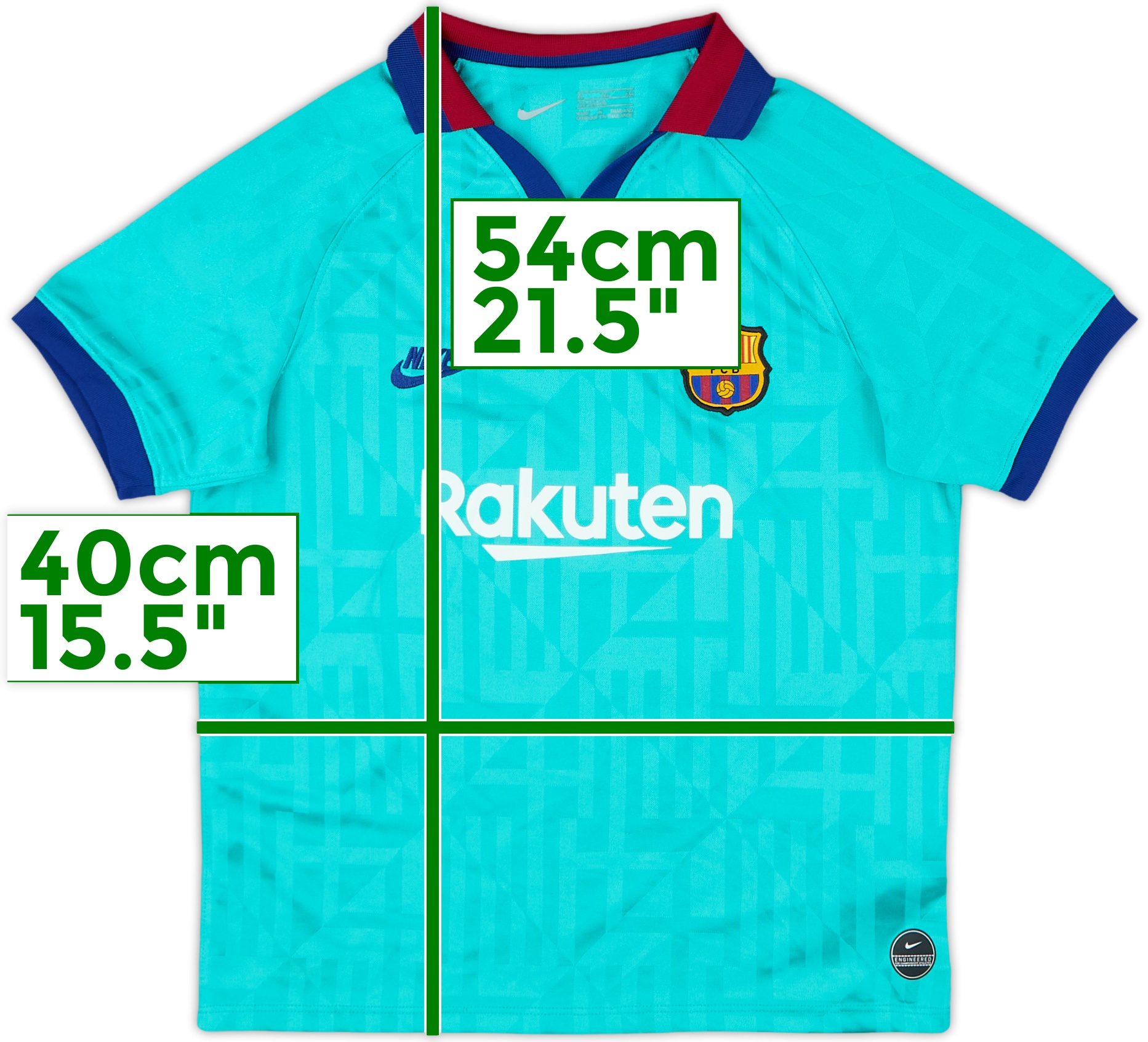 2019-20 Barcelona Third CL Shirt 8/10 (7-8 Years)
