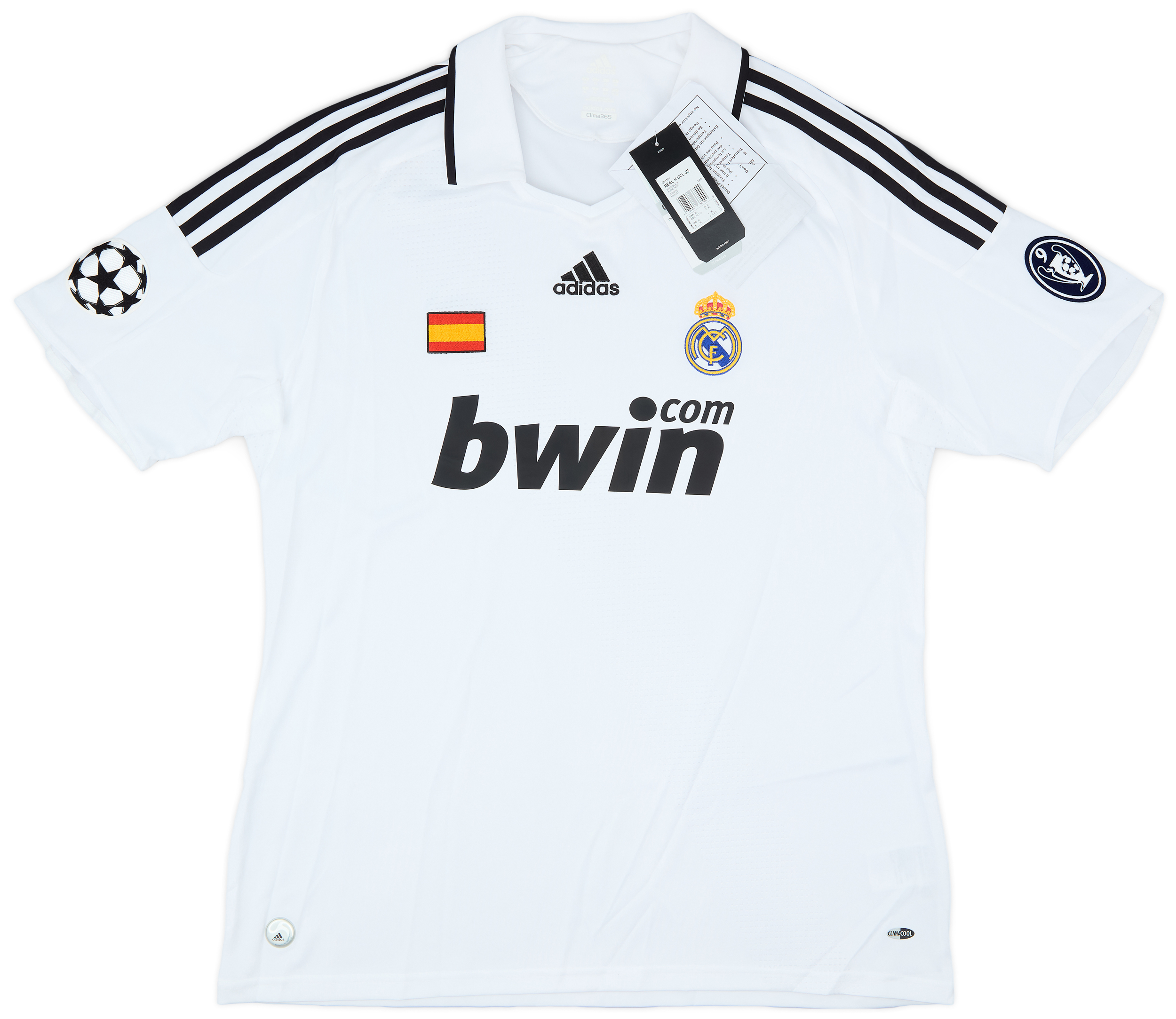 2008-09 Real Madrid Limited Edition CL Home Shirt