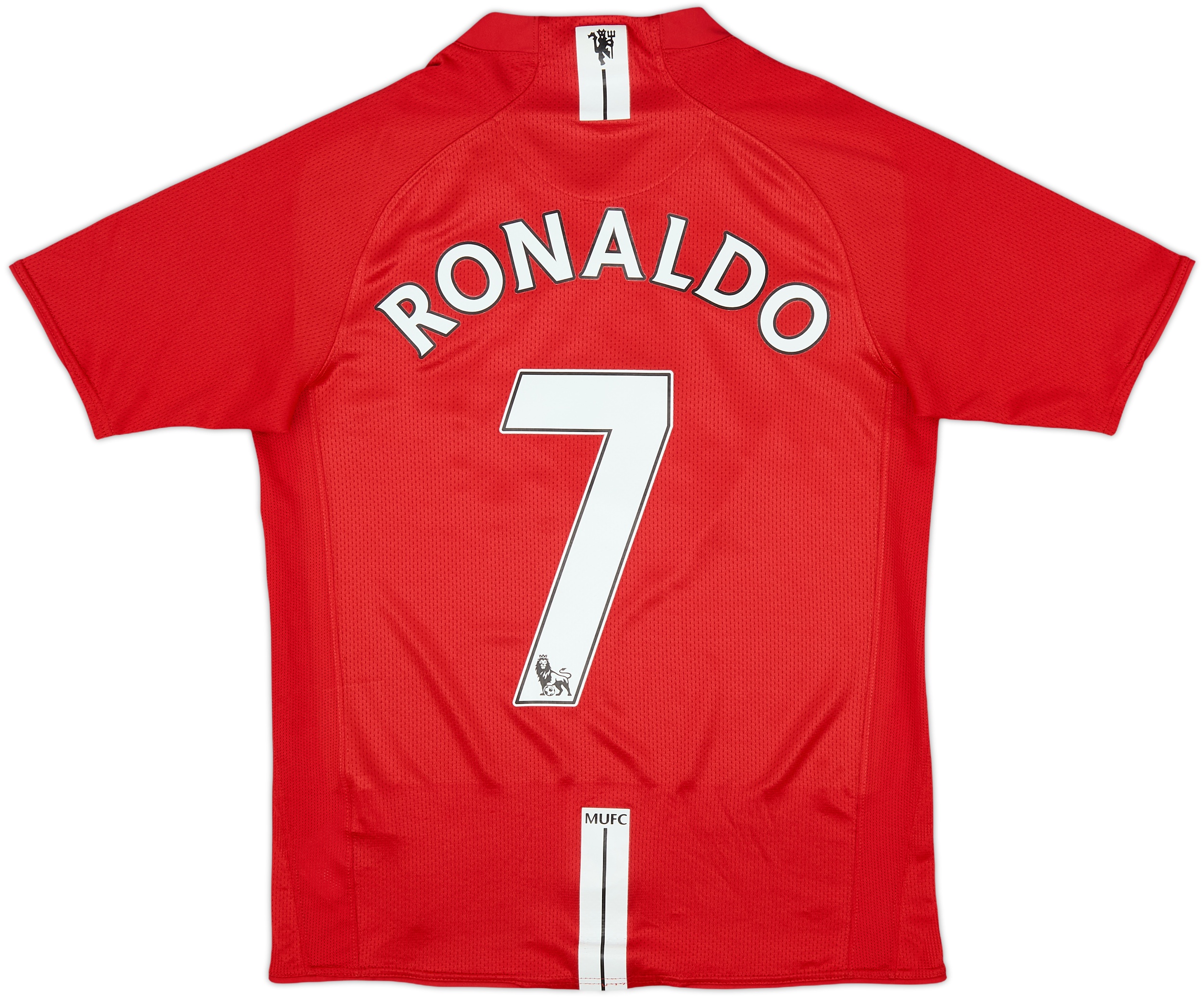2007-09 Manchester United Home Shirt Ronaldo #7 - 8/10 - (XL.Boys)