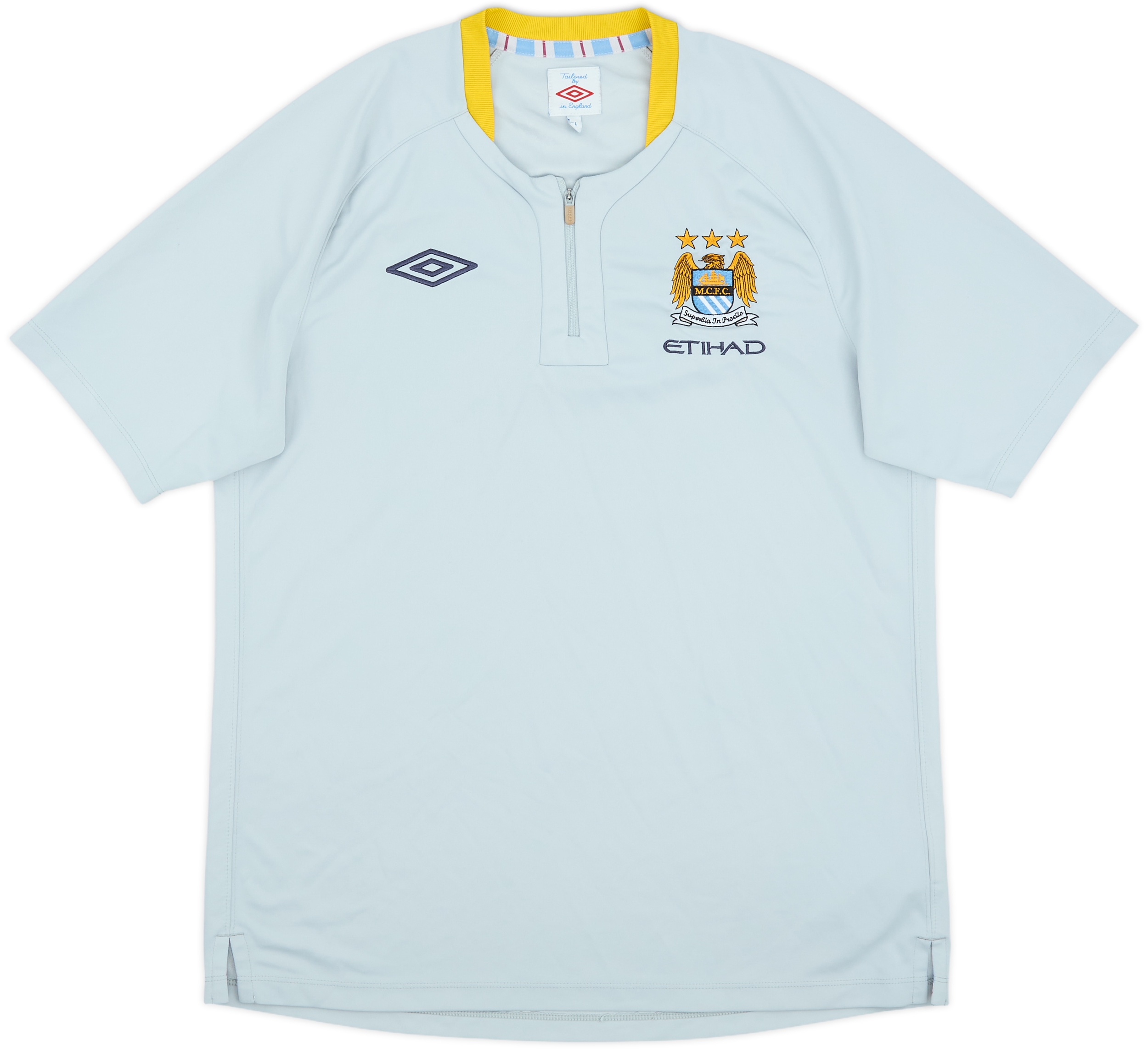 2009-10 Manchester City Umbro Training Shirt - 8/10 - (L)