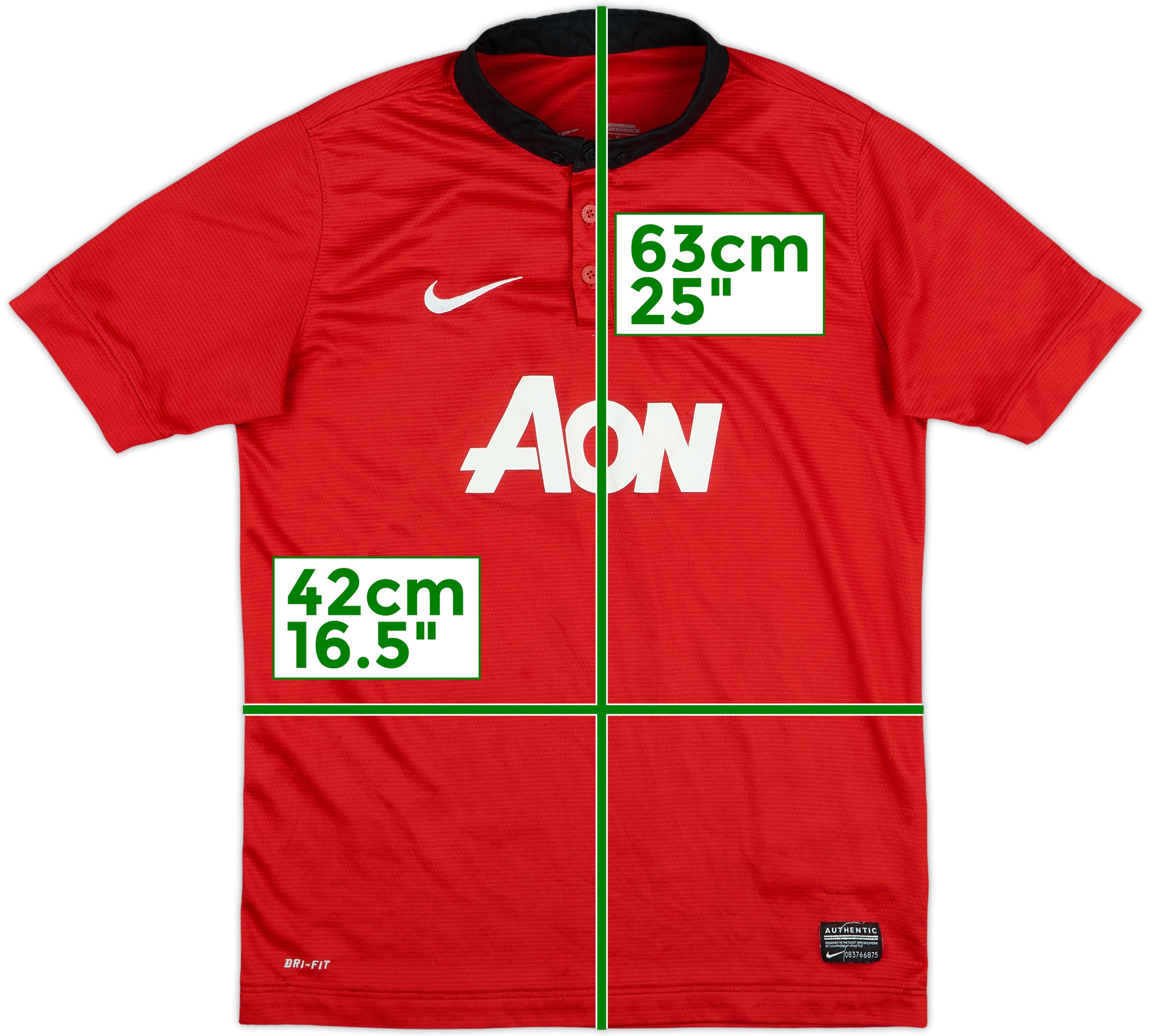 Manchester United 2023/24 Authentic Home Soccer Football