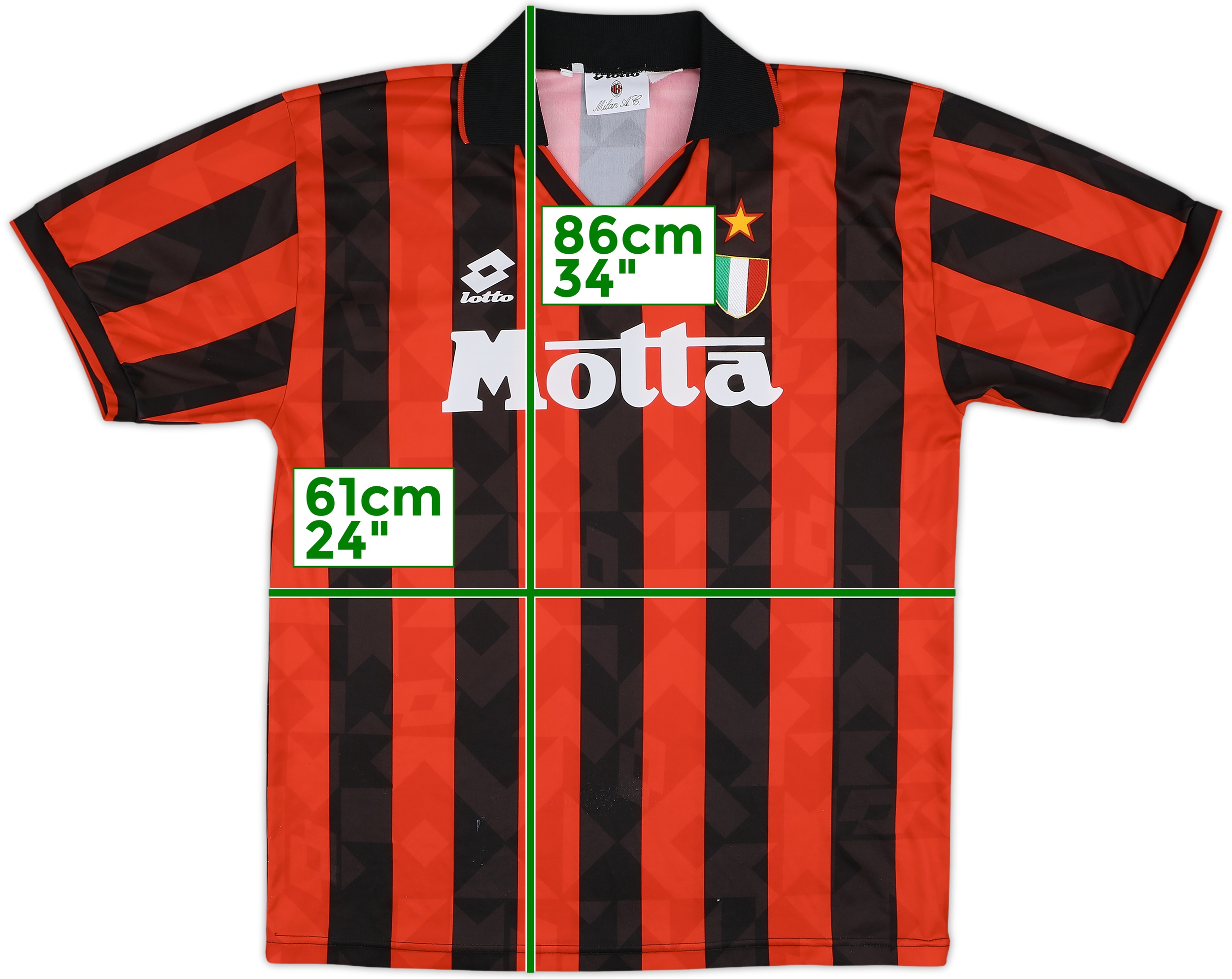ウェア 93/94 AC Milan uniform made in Italy ウェア 93/94 AC Milan uniform made in Italy MILAN HISTORICAL