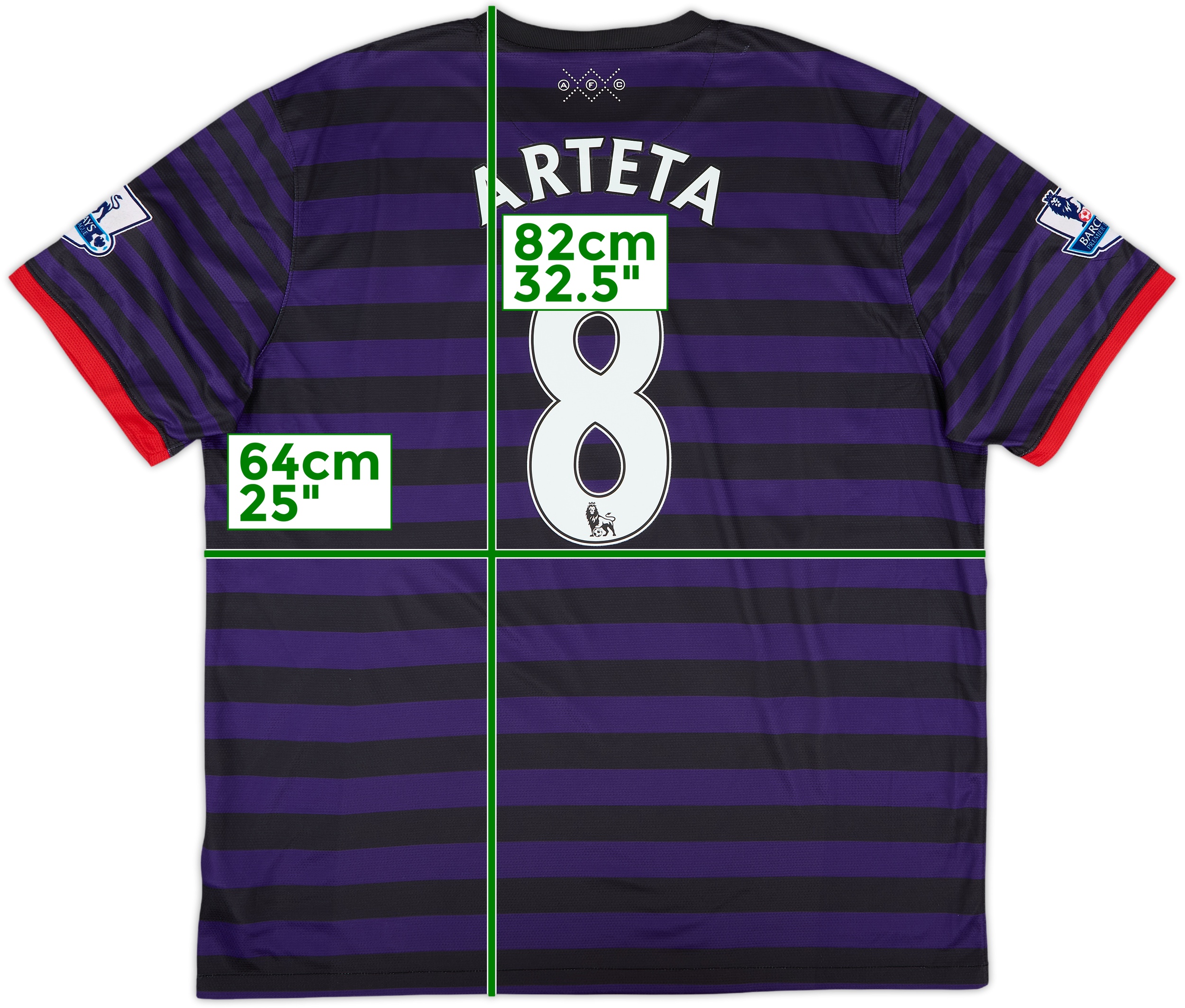 エヴァートン ホームシャツ ARTETA 6番 2005-06 Everton Home Shirt Arteta #6 - 10/10 - (L)
