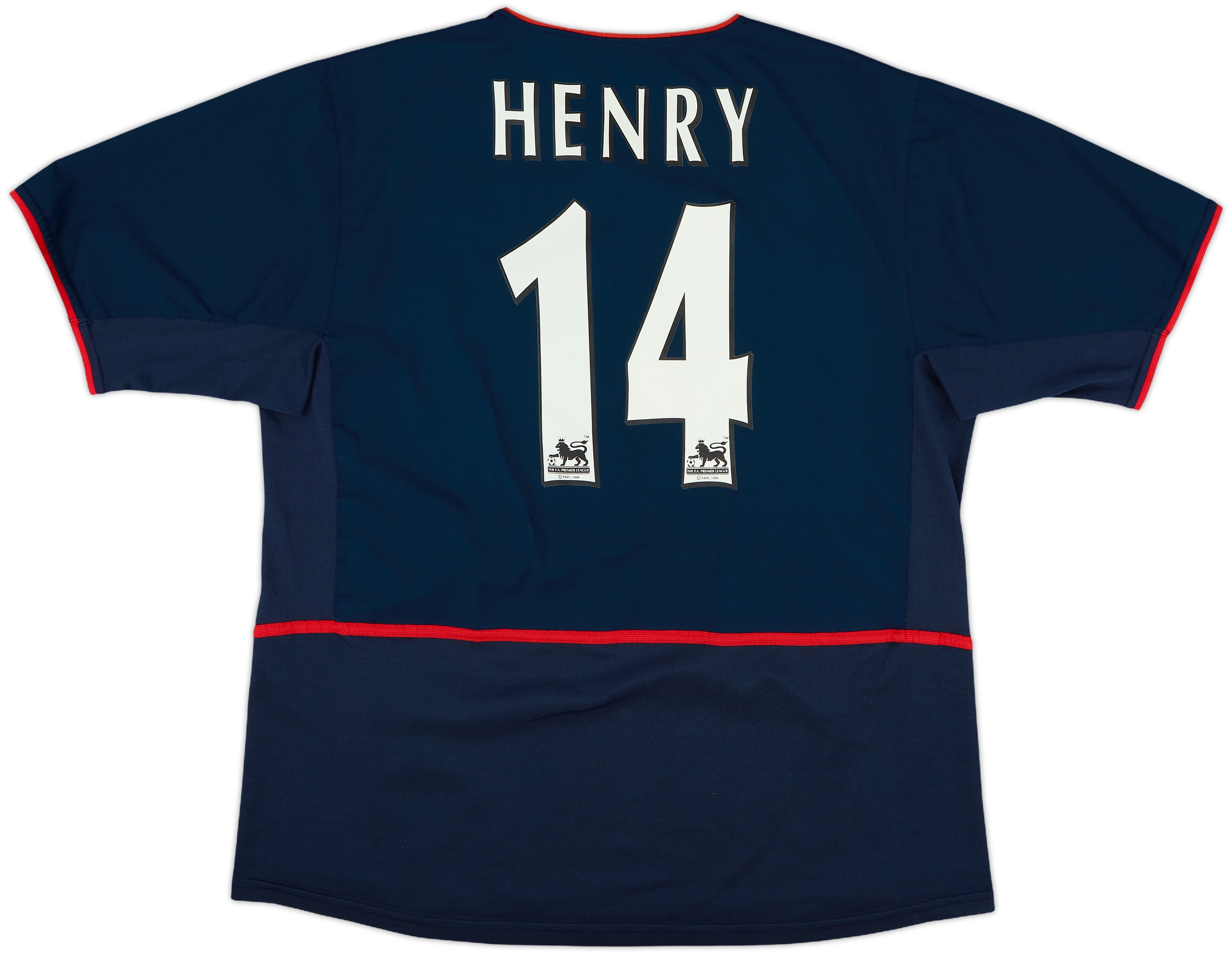 2002-04 Arsenal Away Shirt Henry #14 - 8/10 - (L)