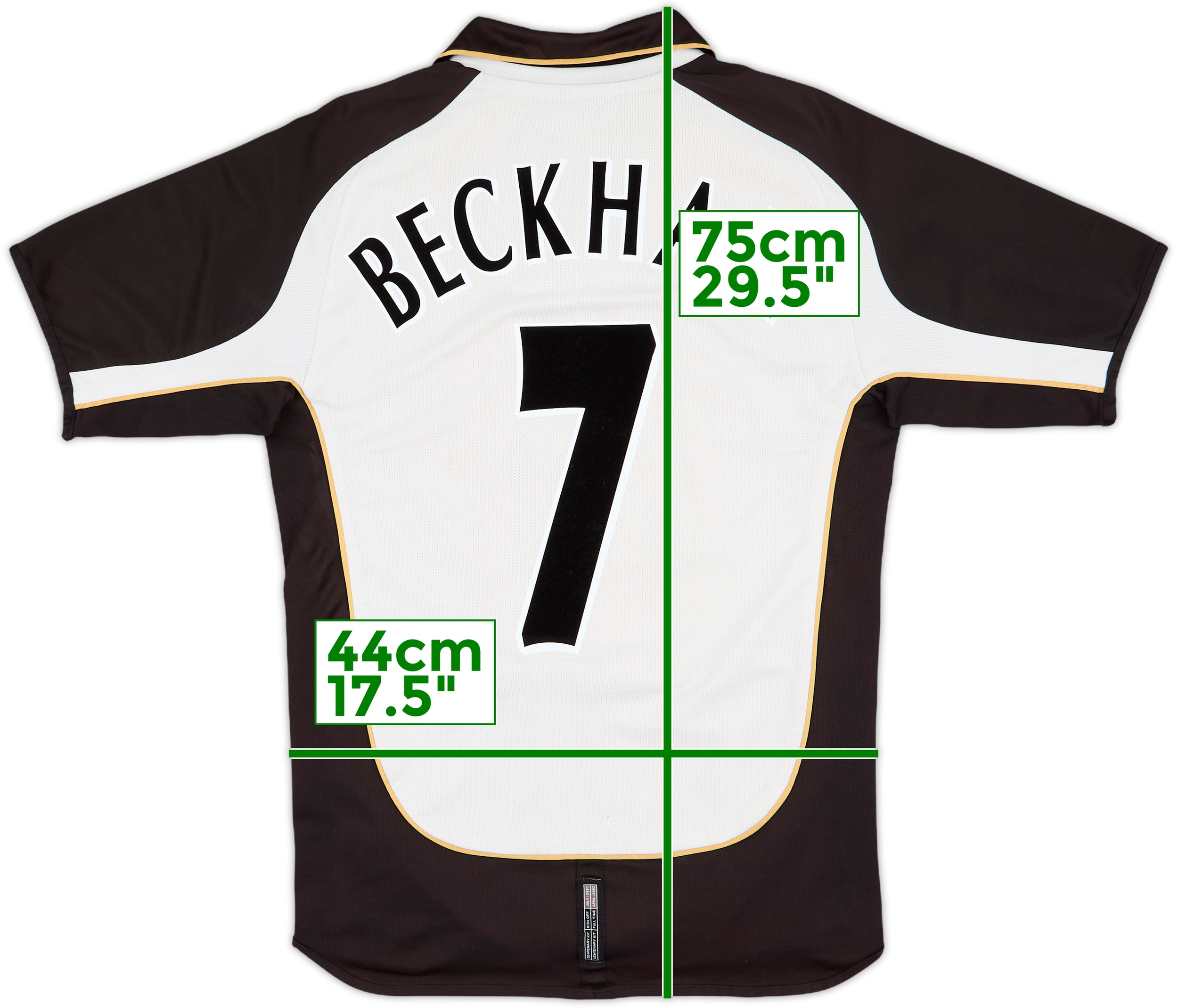 【国内正規 01-03 England  L/S Beckham #7】 David Beckham England #7 Official Long Sleeve Jersey 2002