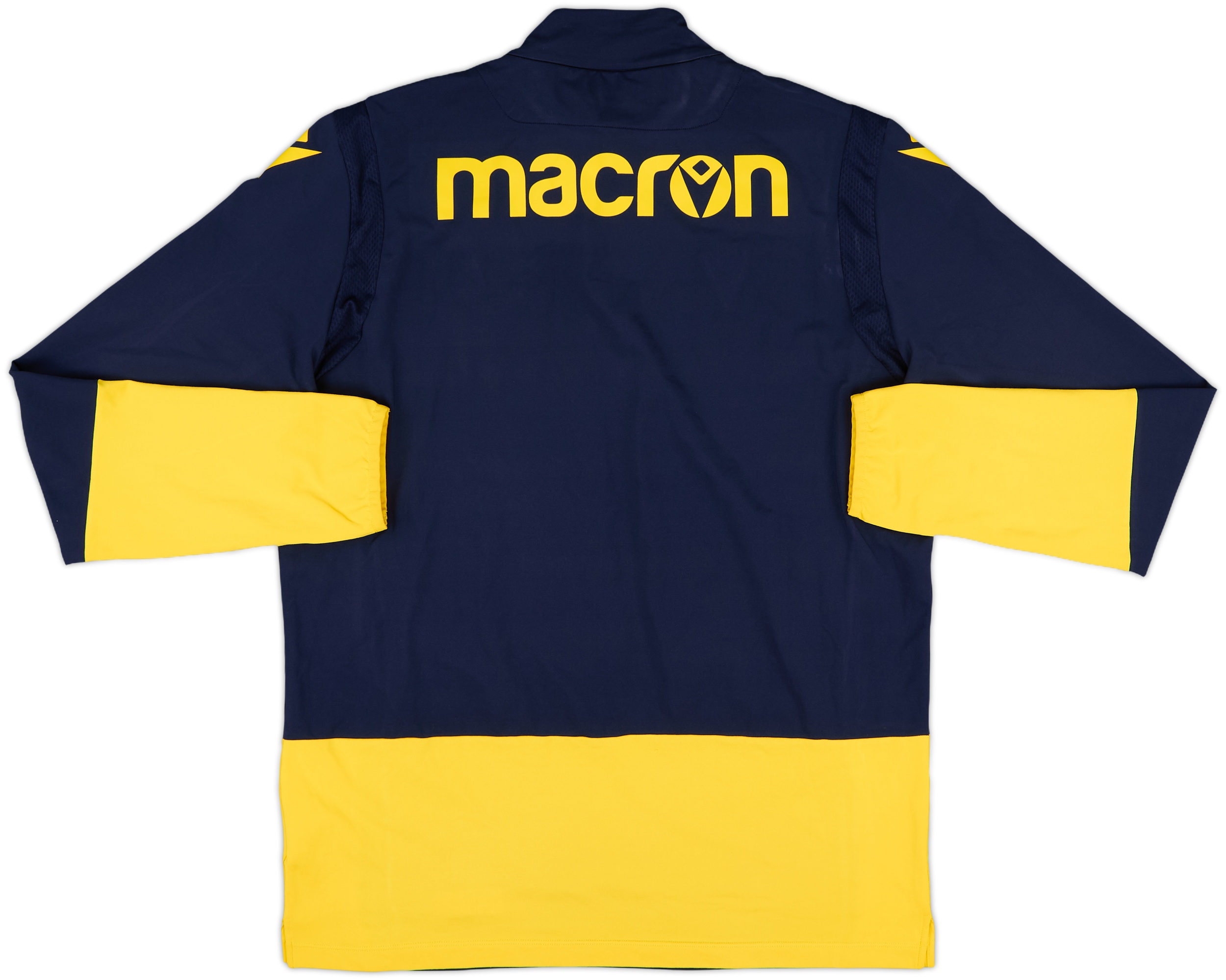 【値引不可】¥ellow Bucks football shirts Mサイズ 2020-21 Stoke City Macron 1/4 Zip Training Top - 10/10 - (XL)