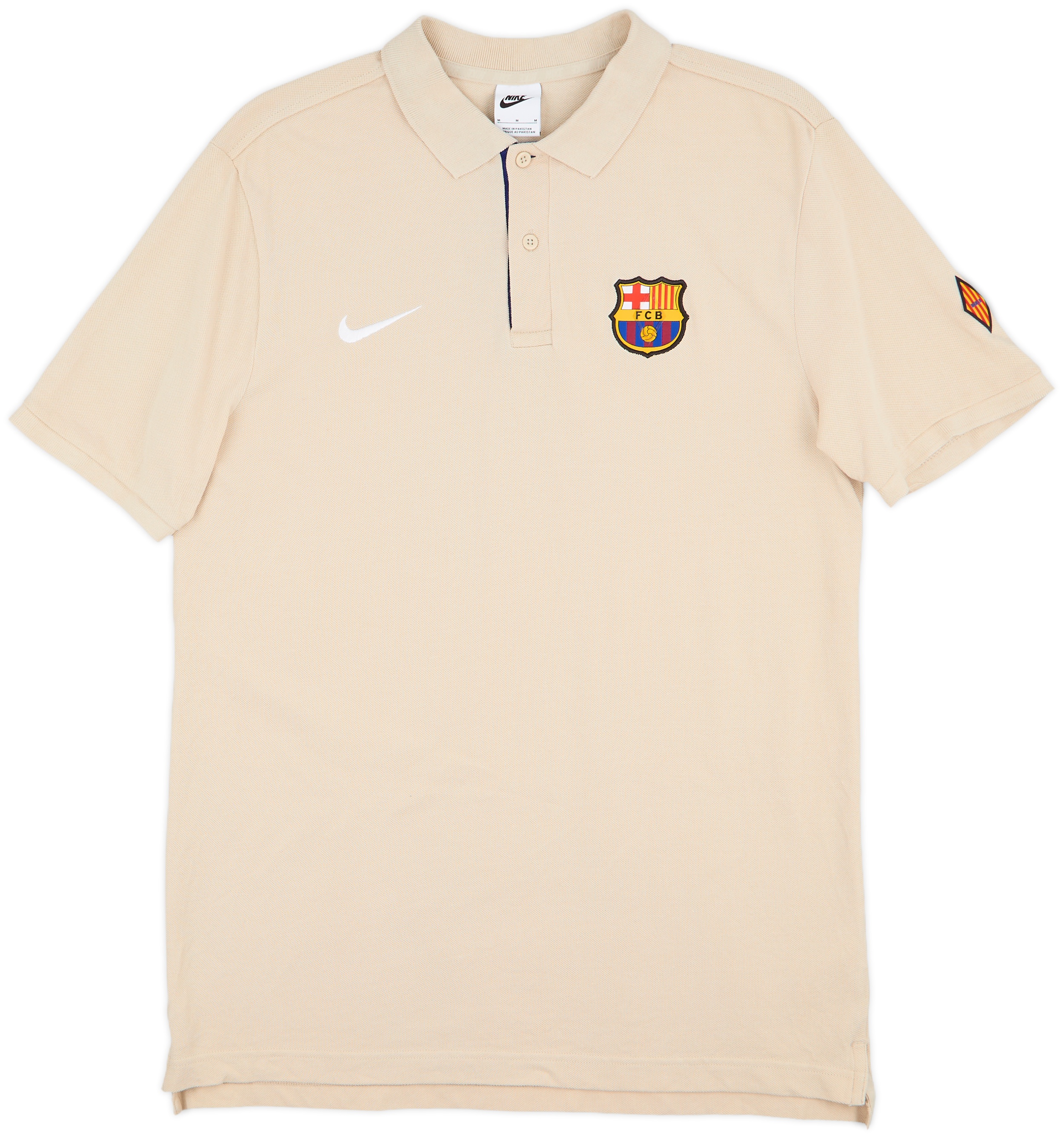 極美品　24SS FCRB EMBLEM POLO　M ベージュ 極美品 24SS FCRB EMBLEM POLO M ベージュ - メルカリ